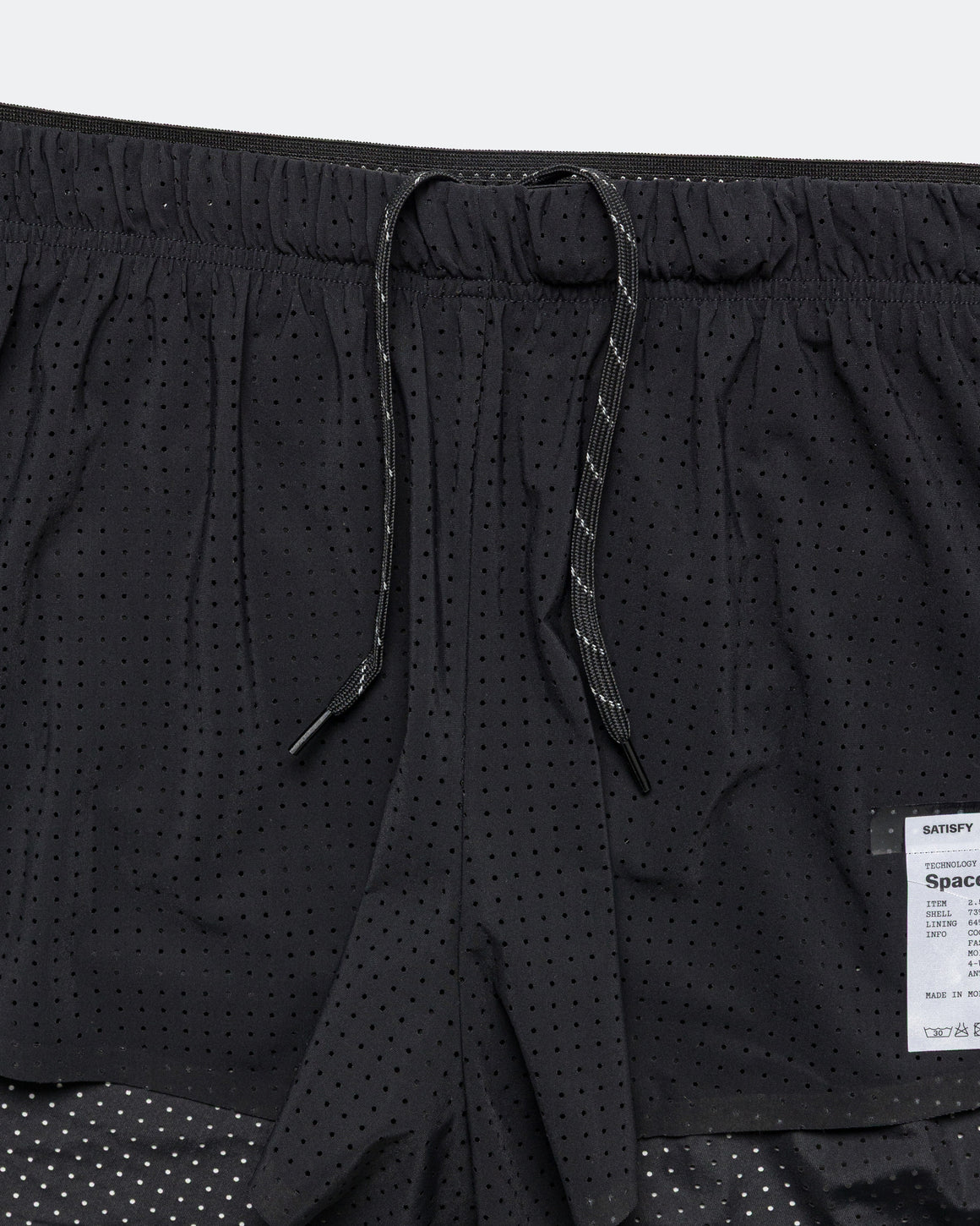 Satisfy - Womens Space-O 2.5in Shorts - Black - Up There Athletics