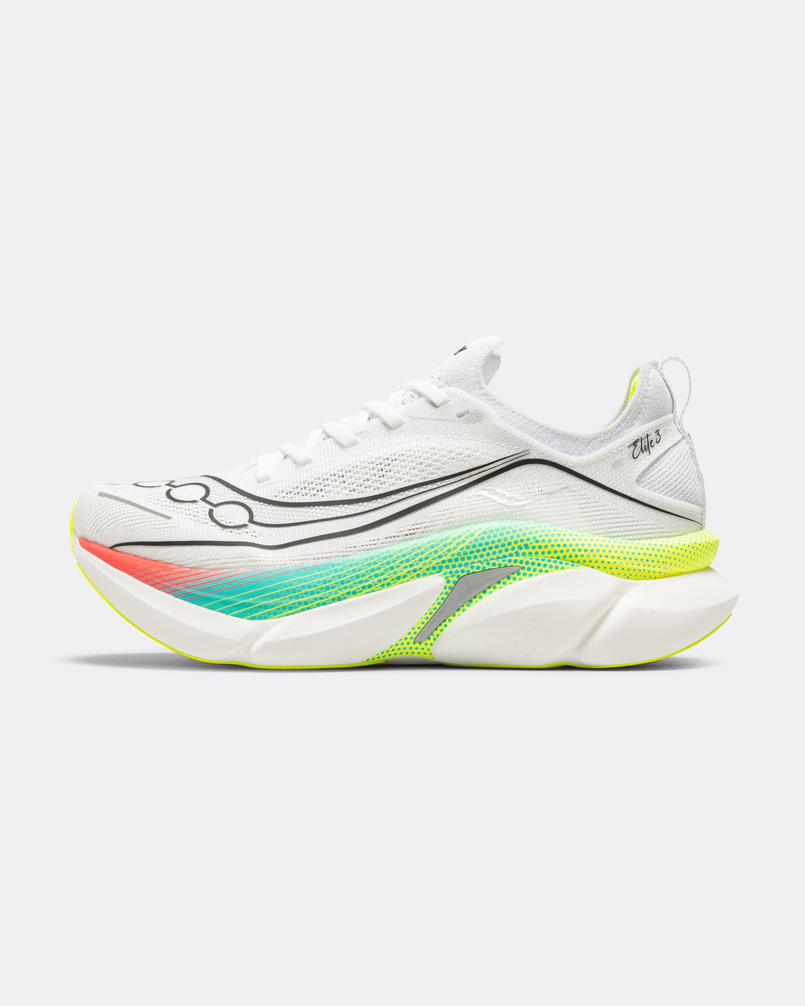 Saucony - Endorphin Elite 3 - White/Multi - Up There Athletics