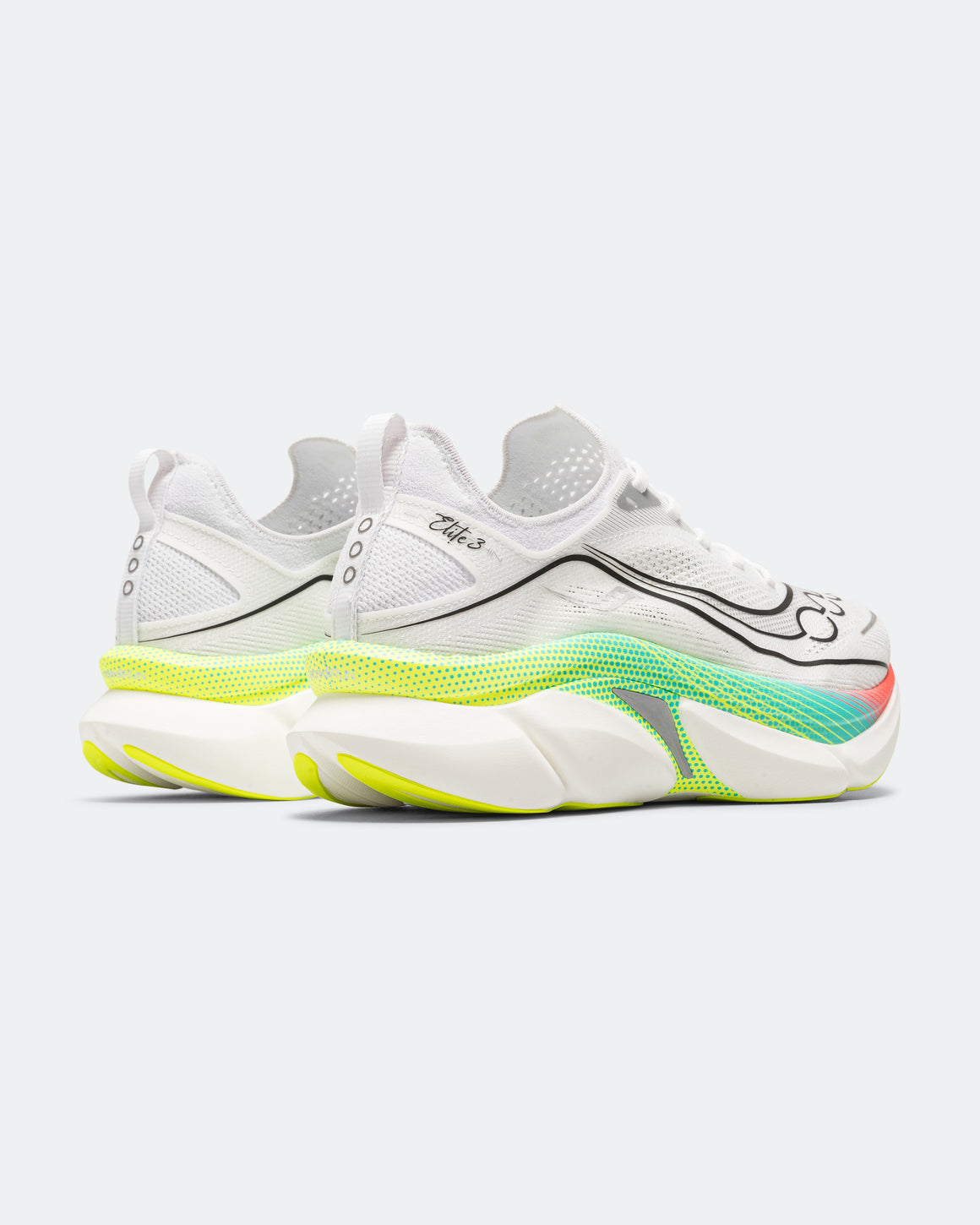 Saucony - Endorphin Elite 3 - White/Multi - Up There Athletics