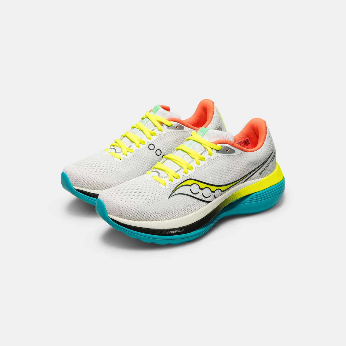 Saucony - Womens Endorphin Trainer - White/Mutant - Up There Athletics