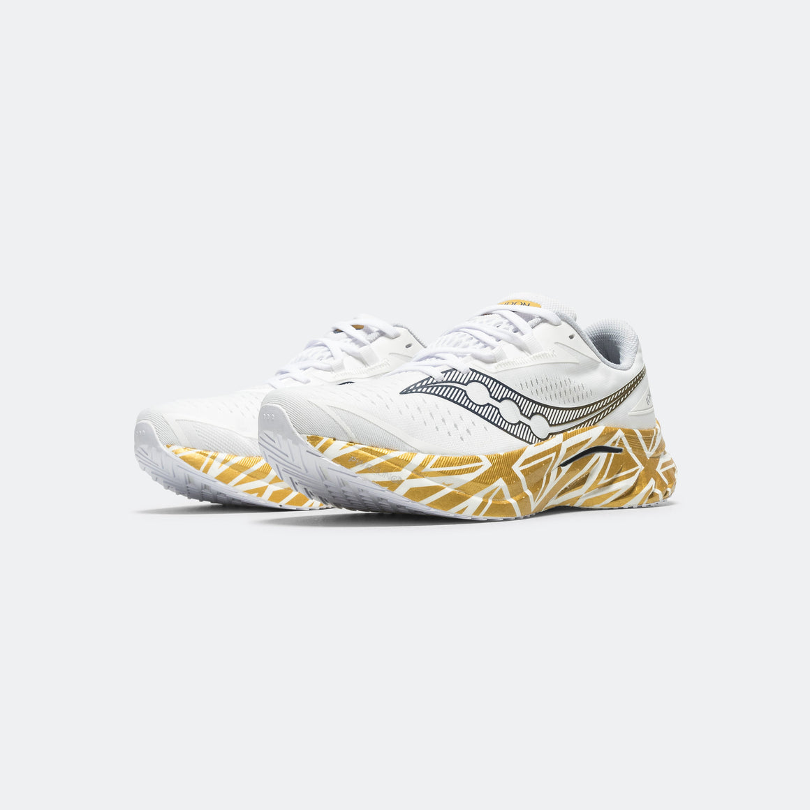 Saucony - Womens Endorphin Speed 4 - White/Gold - Up There Athletics