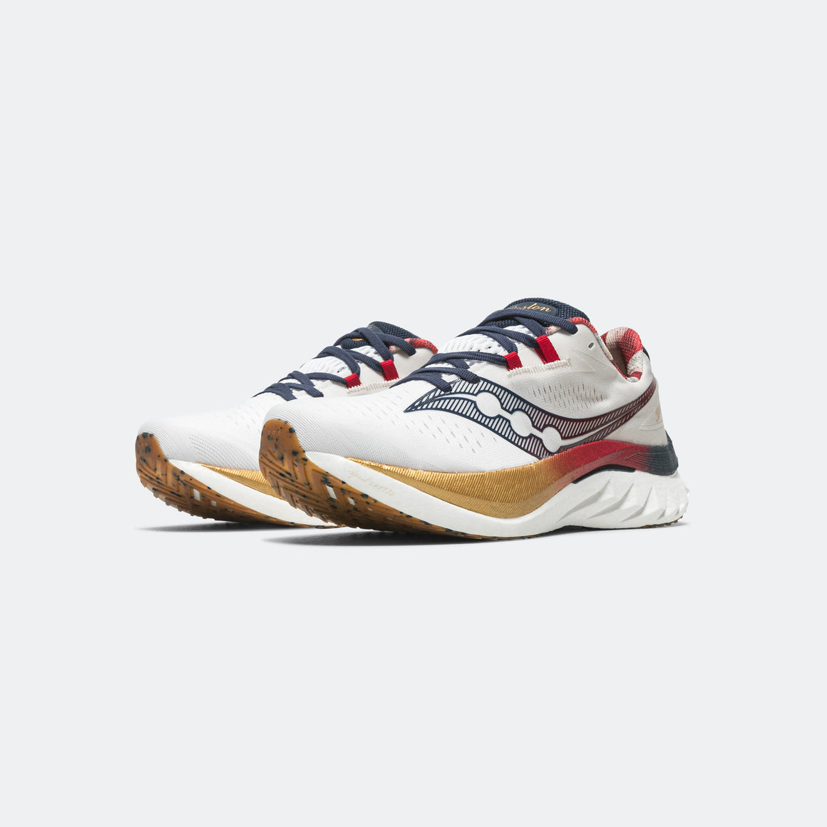 Saucony - Womens Endorphin Speed 4 - White/Navy - Up There Athletics