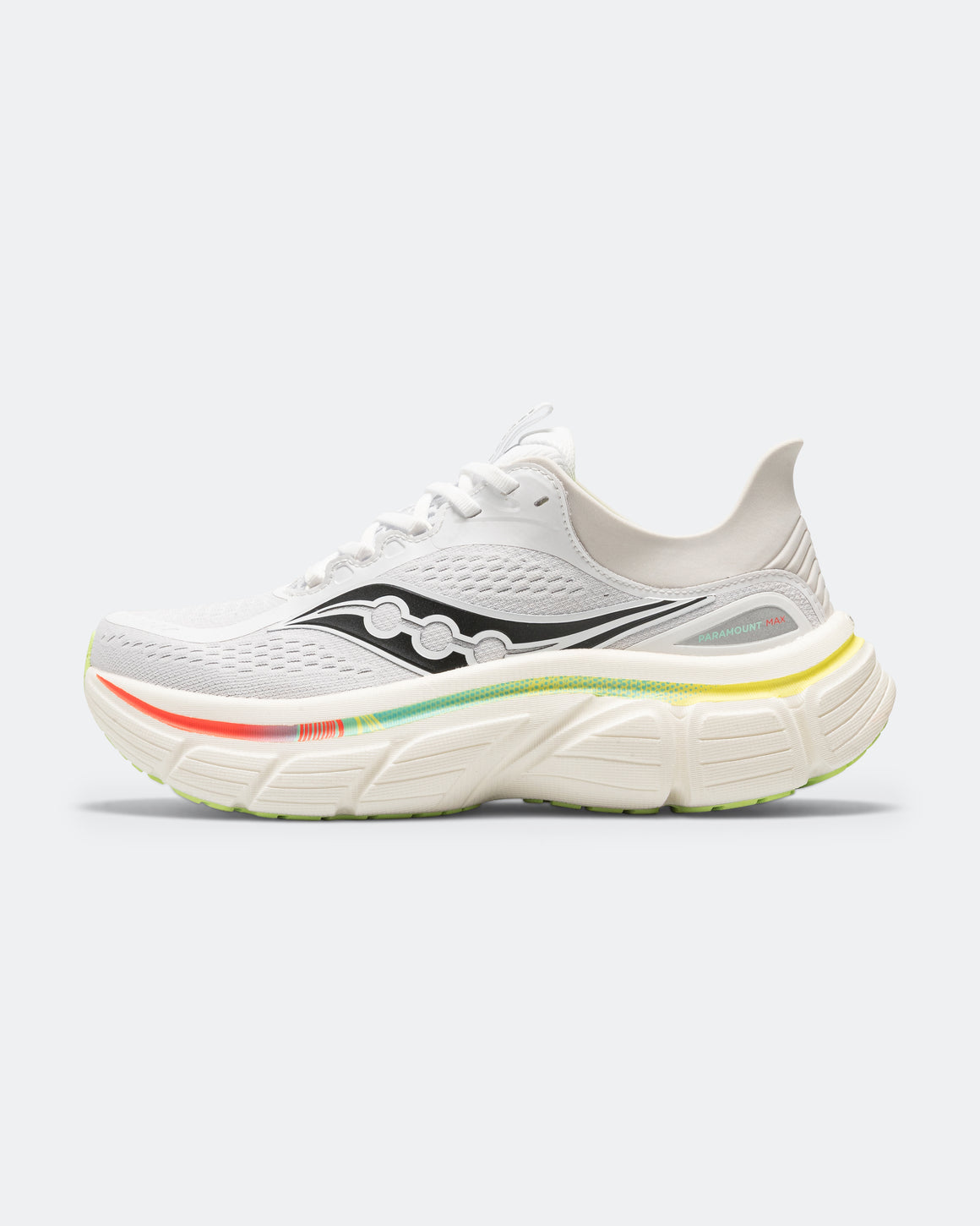 Saucony - Womens Paramount Max - White/Multi - Up There Athletics