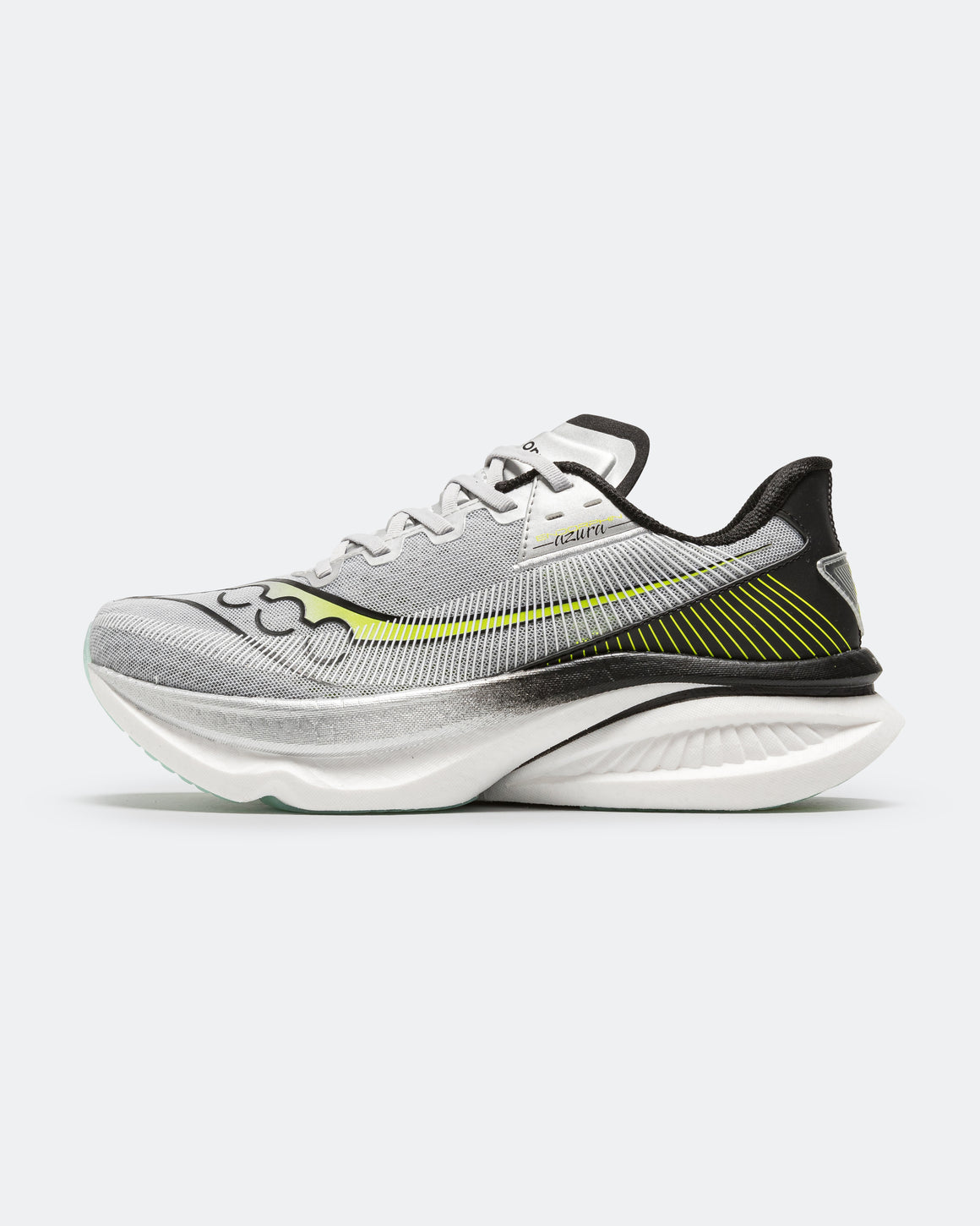 Saucony - Mens Endorphin Azura - Silver/Black - Up There Athletics