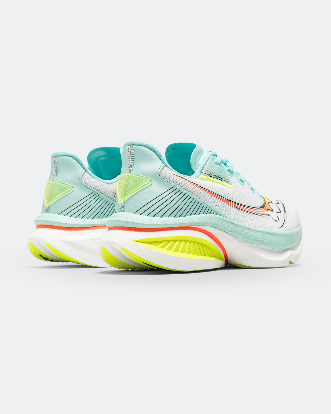 Saucony - Womens Endorphin Azura - White/Splash - Up There Athletics