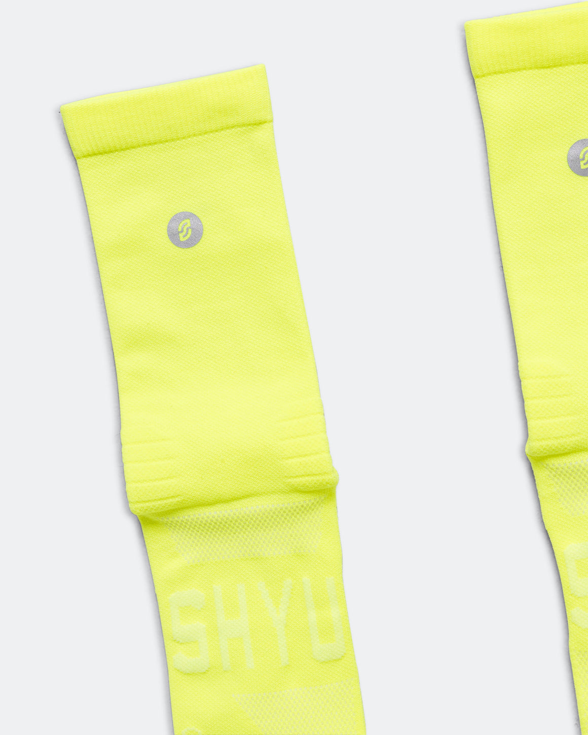 Shyu - Half Crew Racing Socks - Volt/Volt - Up There Athletics