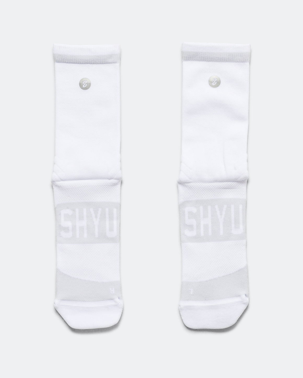 Shyu - Half Crew Training Socks v2.0 3 Pack - White - Up There Athletics