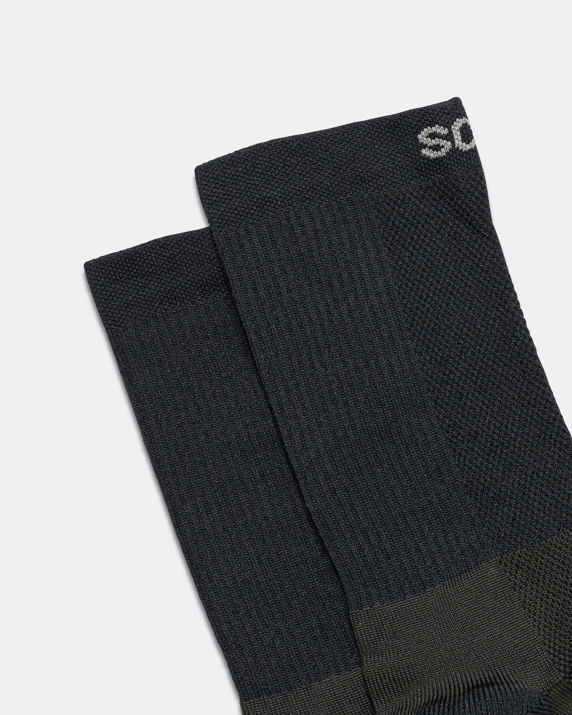 Soar - Core Crew Sock - Black - Up There Athletics
