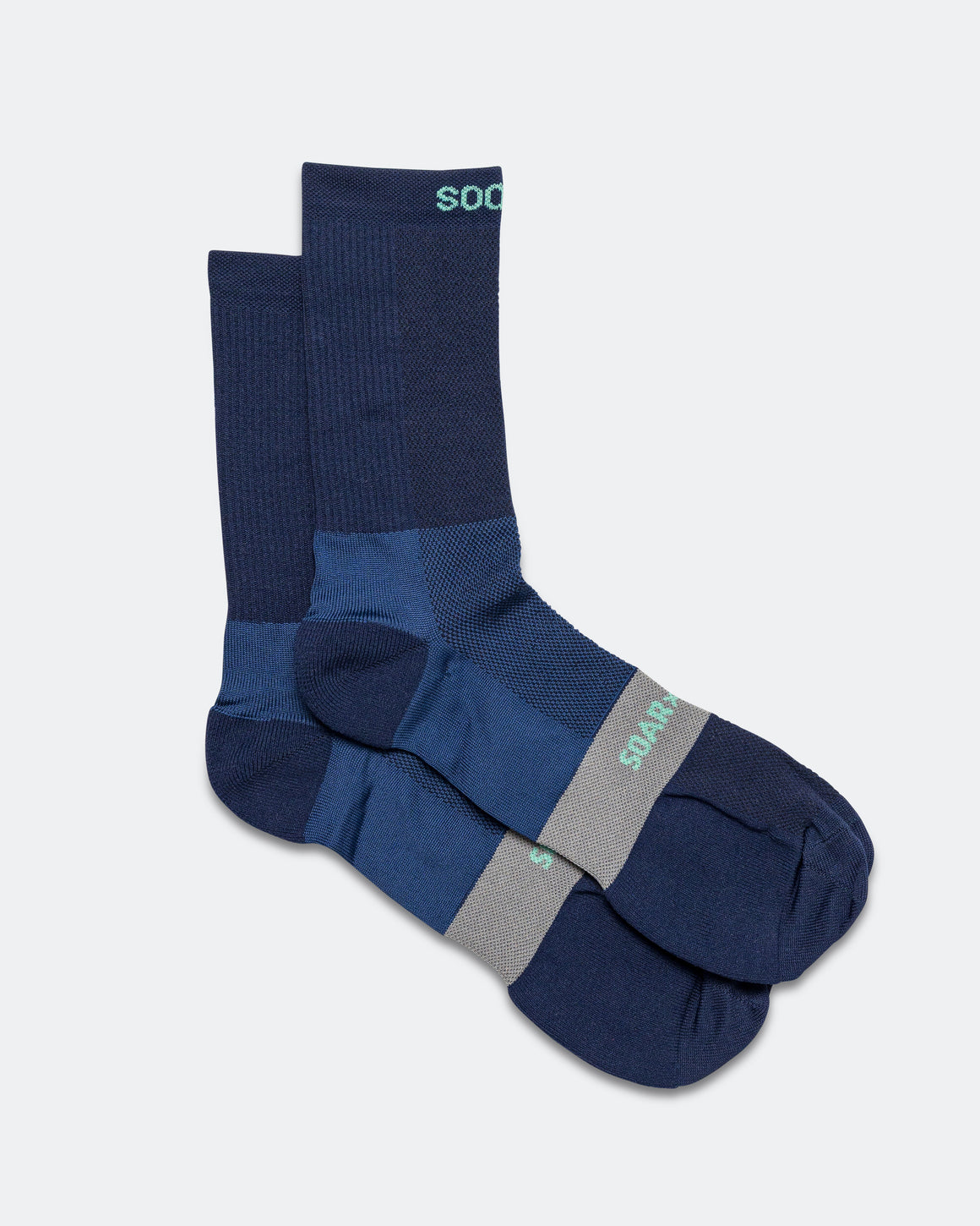 Soar - Core Crew Sock - Navy - Up There Athletics