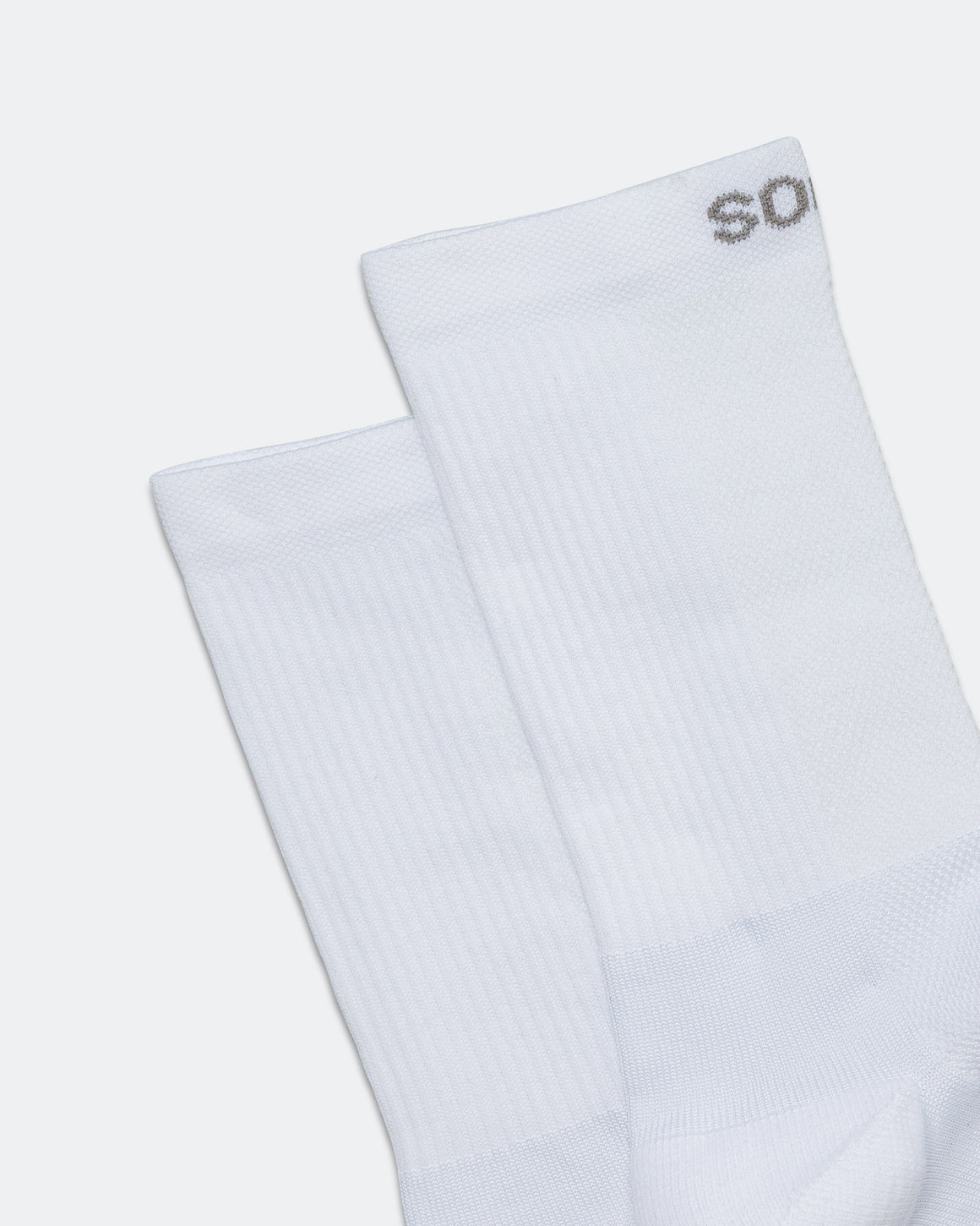 Soar - Core Crew Sock - White - Up There Athletics