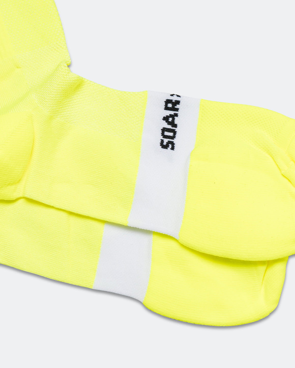 Soar - Core Crew Sock - Fluro Yellow - Up There Athletics