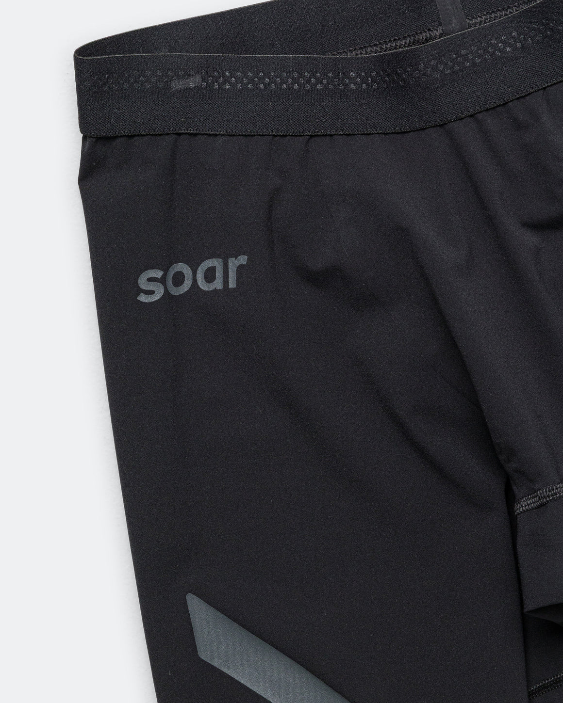 Soar - Mens Half Tights AW25 - Black/Black - Up There Athletics
