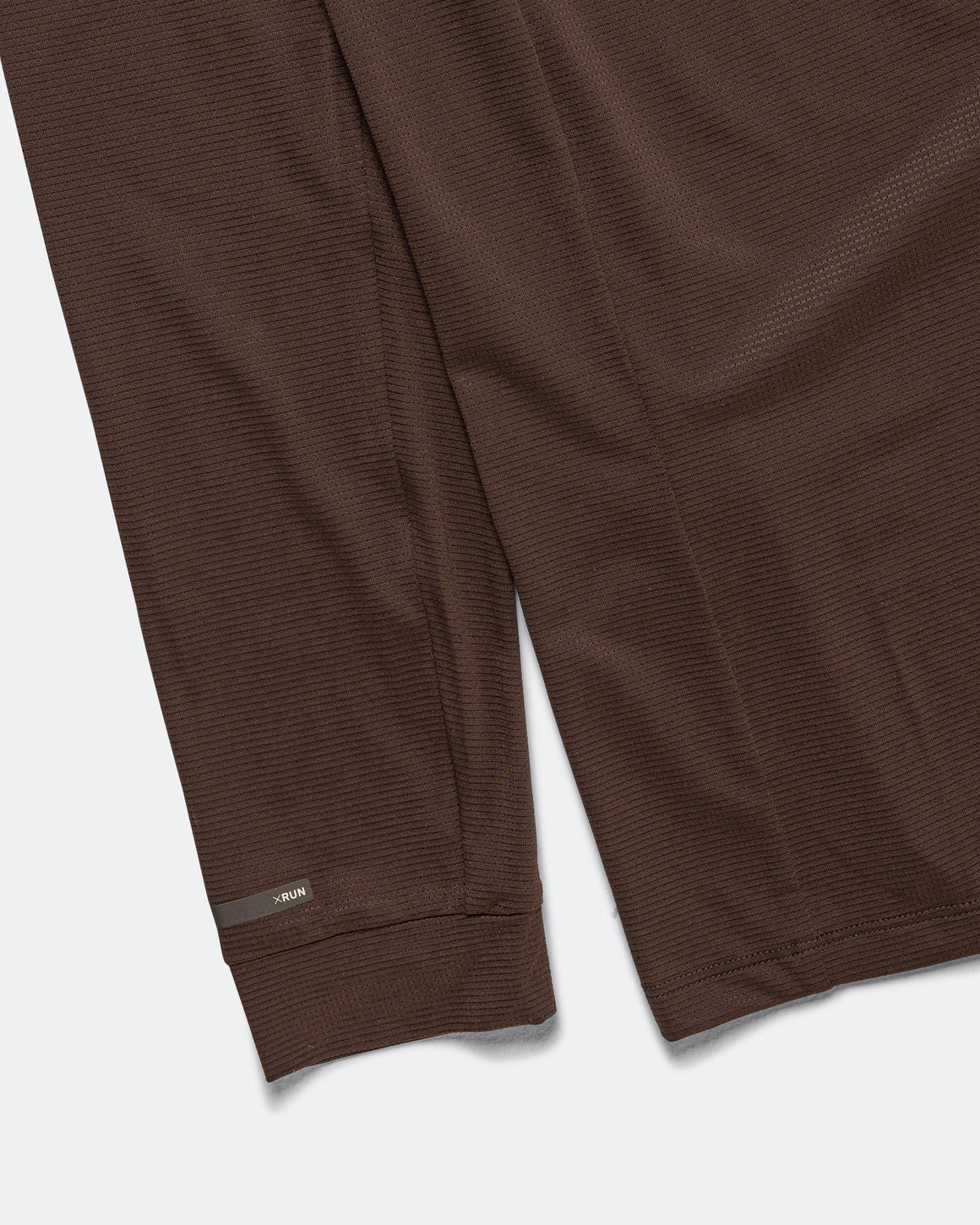 Soar - Mens LS Tech T - Dark Brown - Up There Athletics