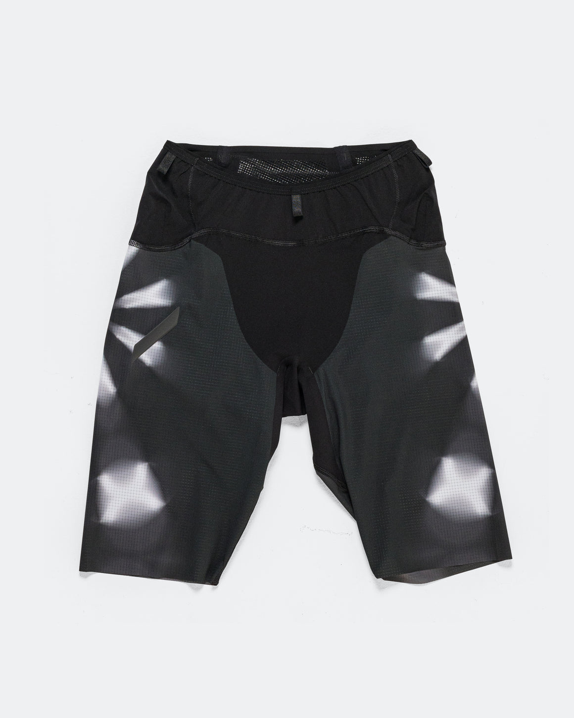 Soar - Mens Marathon Speed Shorts - Black/White Kaleidoscope - Up There Athletics