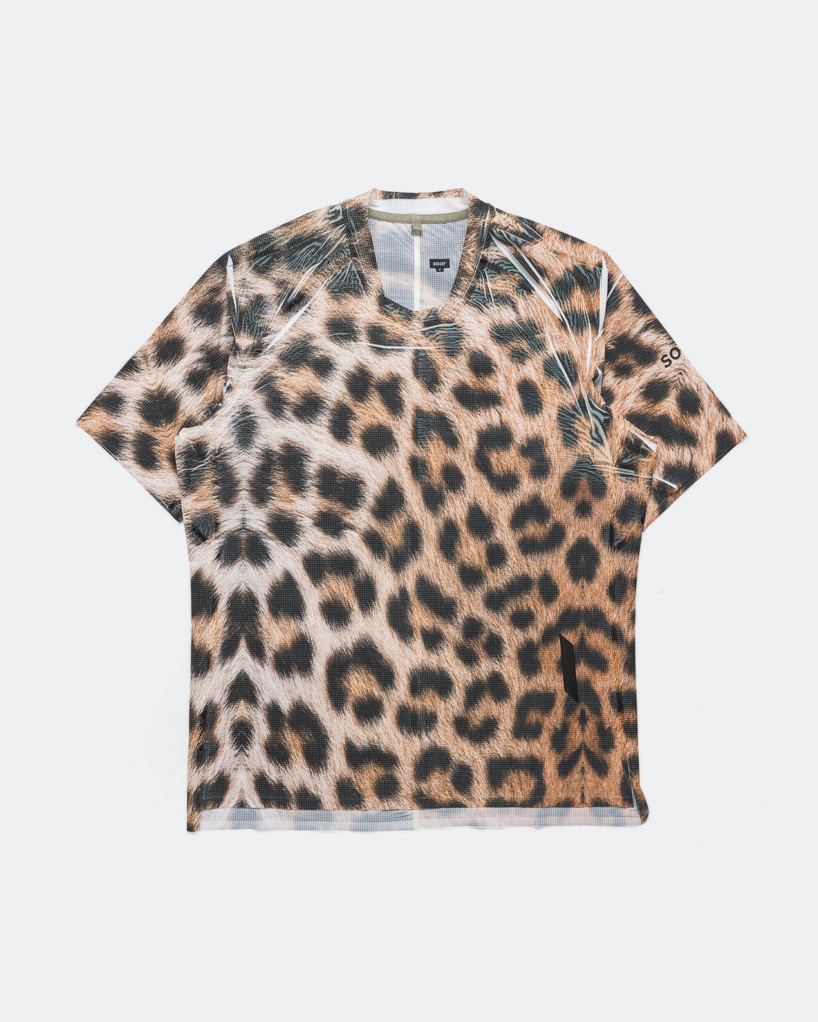 Soar - Mens ProtoLab Tech T - Leopard - Up There Athletics