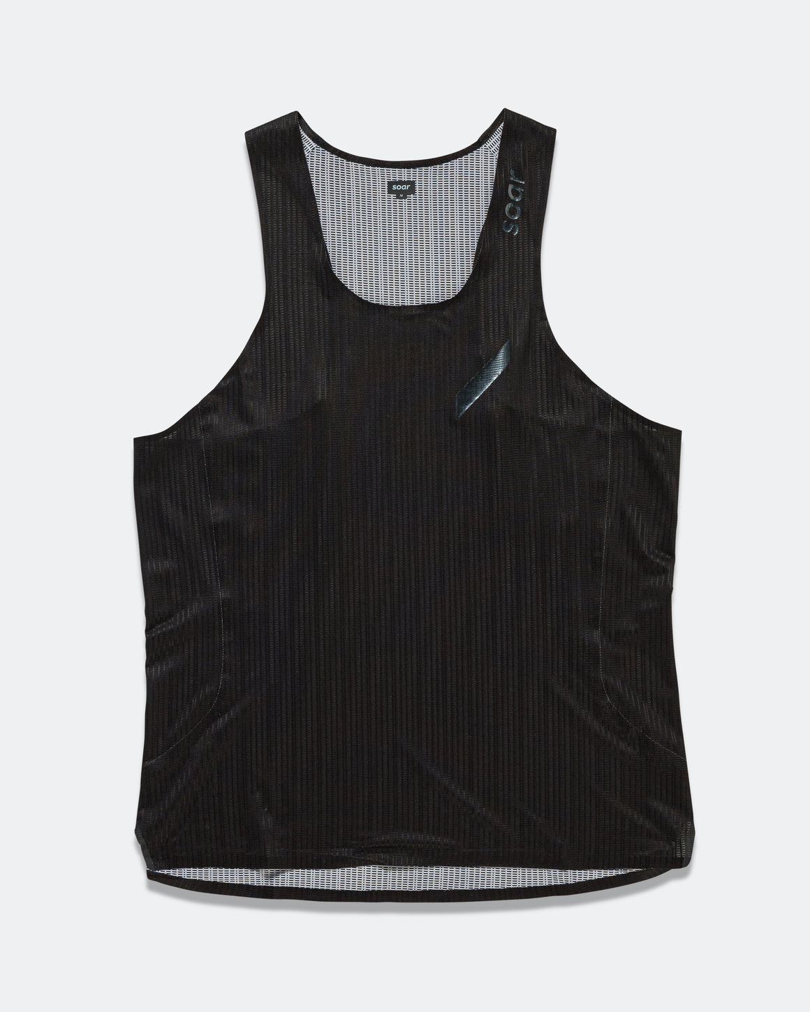 Soar - Mens Race Vest 2.0 - Black - Up There Athletics