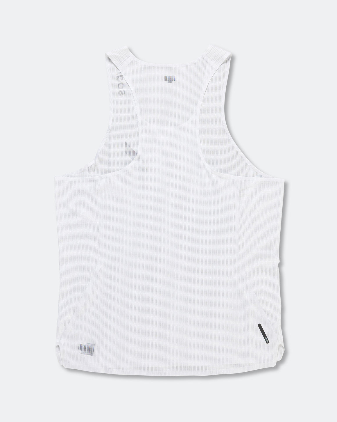 Soar - Mens Race Vest 2.0 - White - Up There Athletics