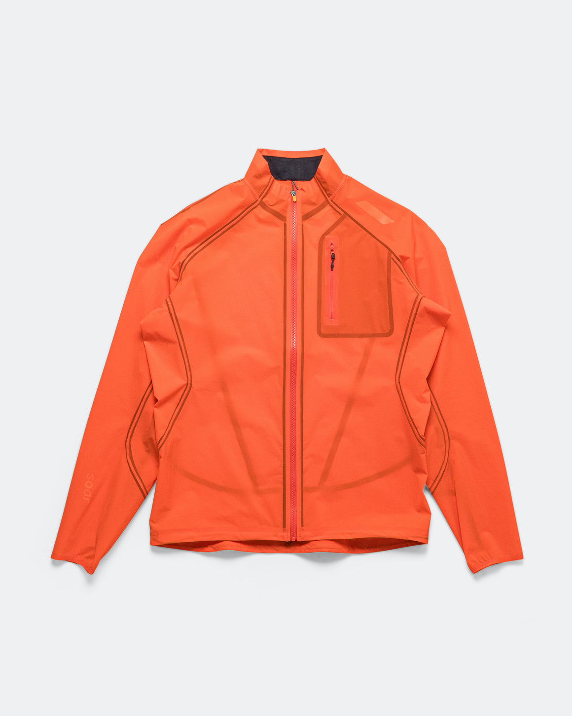 Soar - Mens Rainout Shell - Orange - Up There Athletics