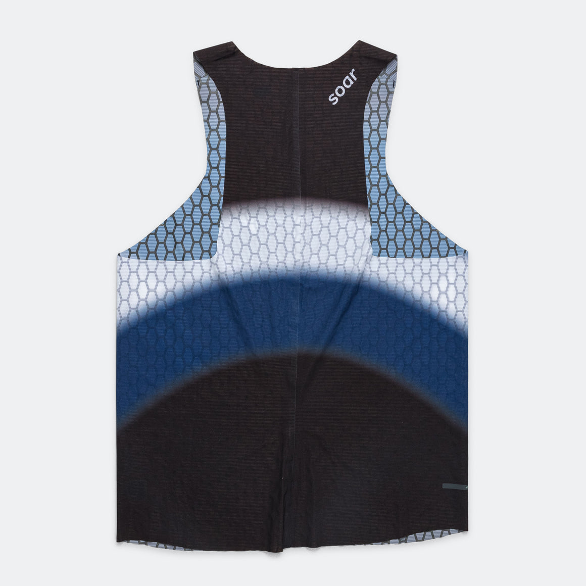 Soar - Mens Graphene Race Vest - Navy - Up There Athletics