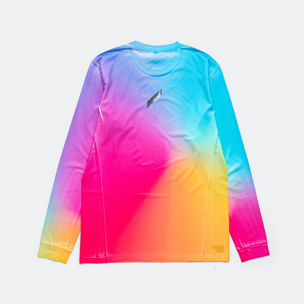 Soar - Mens Long Sleeve Printed Tech T - Rainbow - Up There Athletics