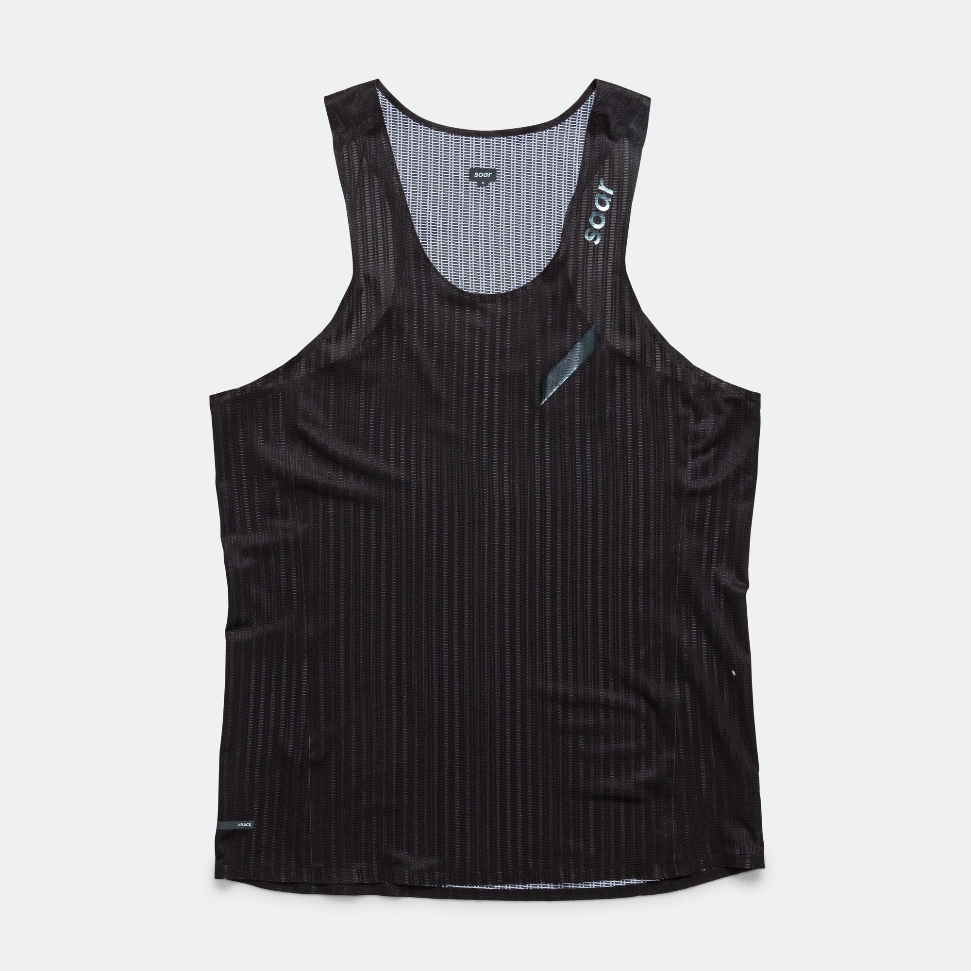 その他 SOAR Running Mens Race Vest black M soar-running-mens-race-vest-