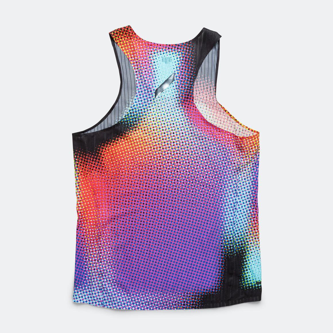 Soar - Mens Race Vest - Black Dot - Up There Athletics