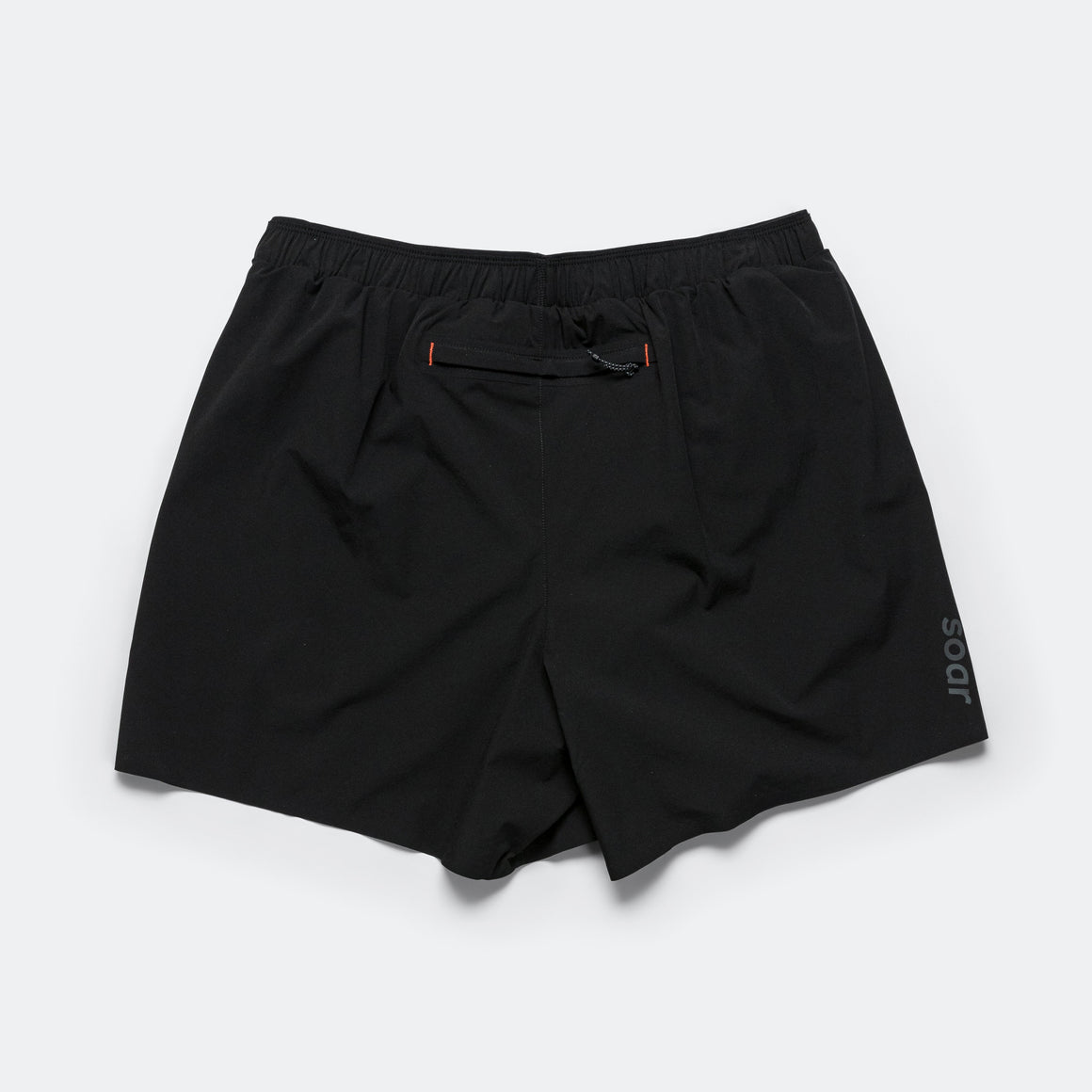 Soar - Mens Run Shorts - Black/Black - Up There Athletics