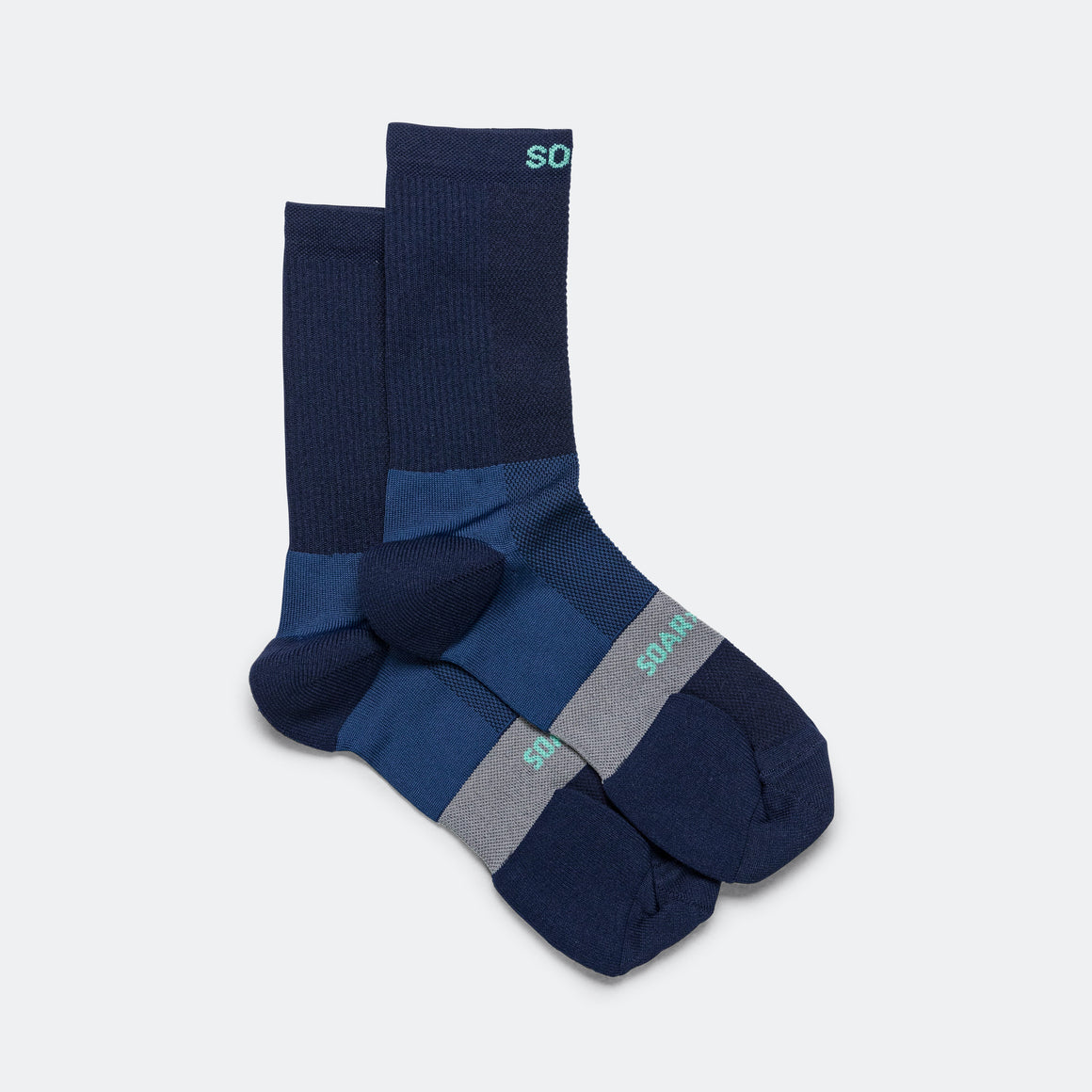 Soar - Running Sock - Navy - Up There Athletics