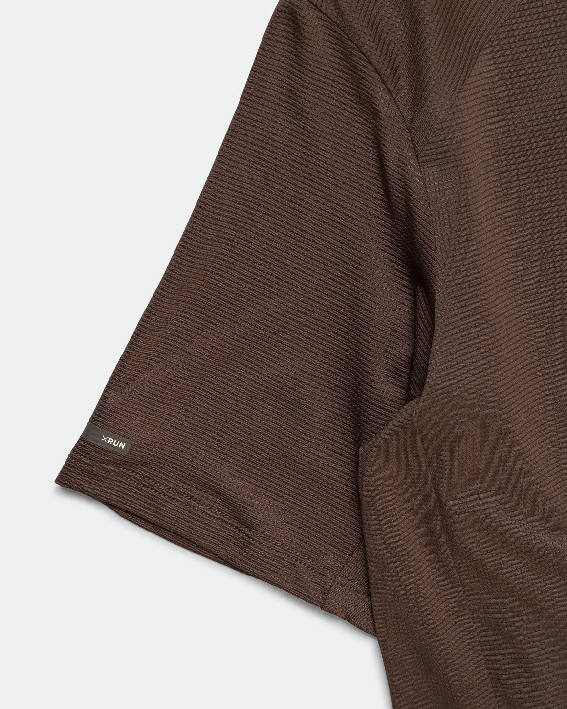 Soar - Womens Eco Tech T - Dark Brown - Up There Athletics