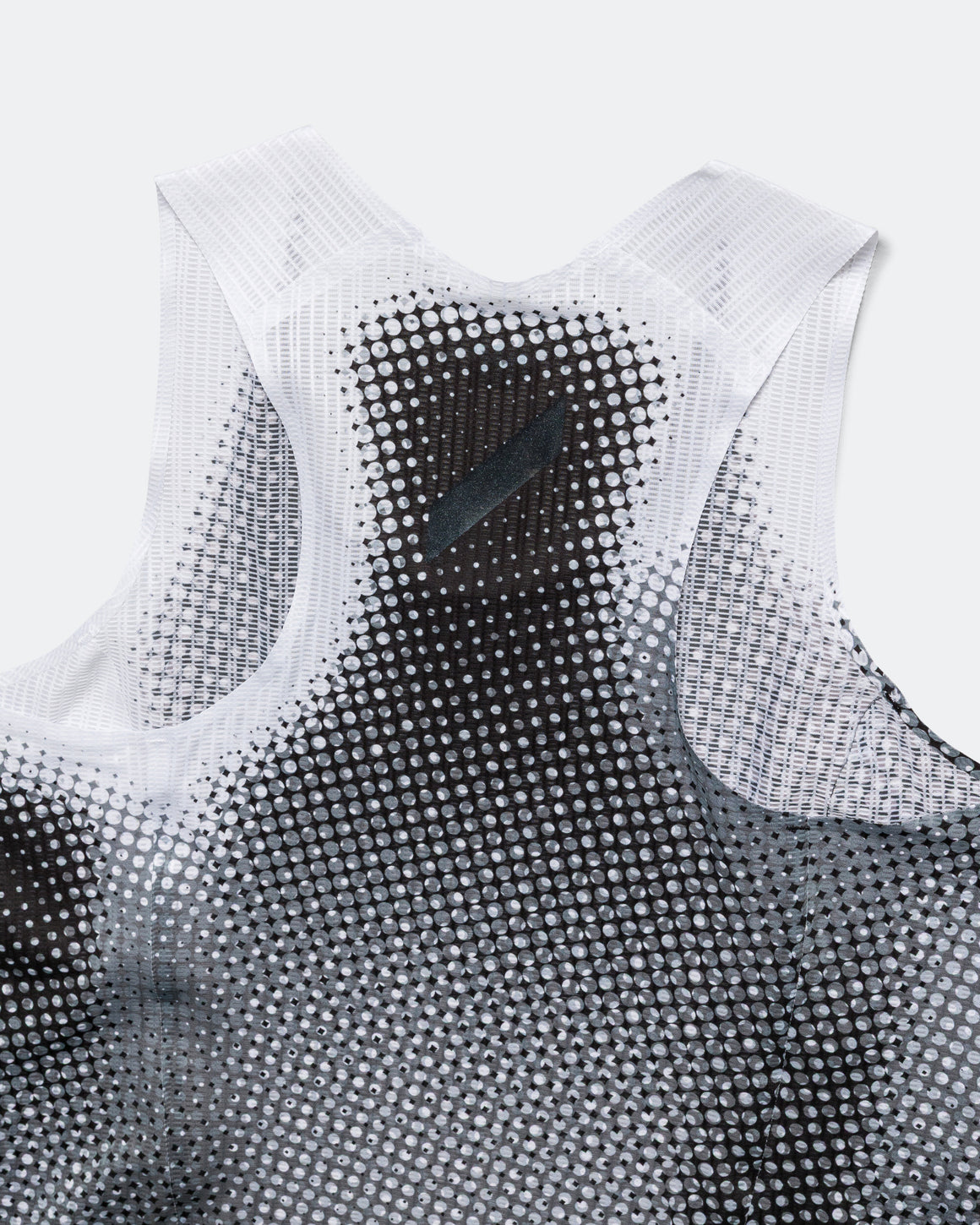 Soar - Womens Race Vest - Black/White Dot - Up There Athletics