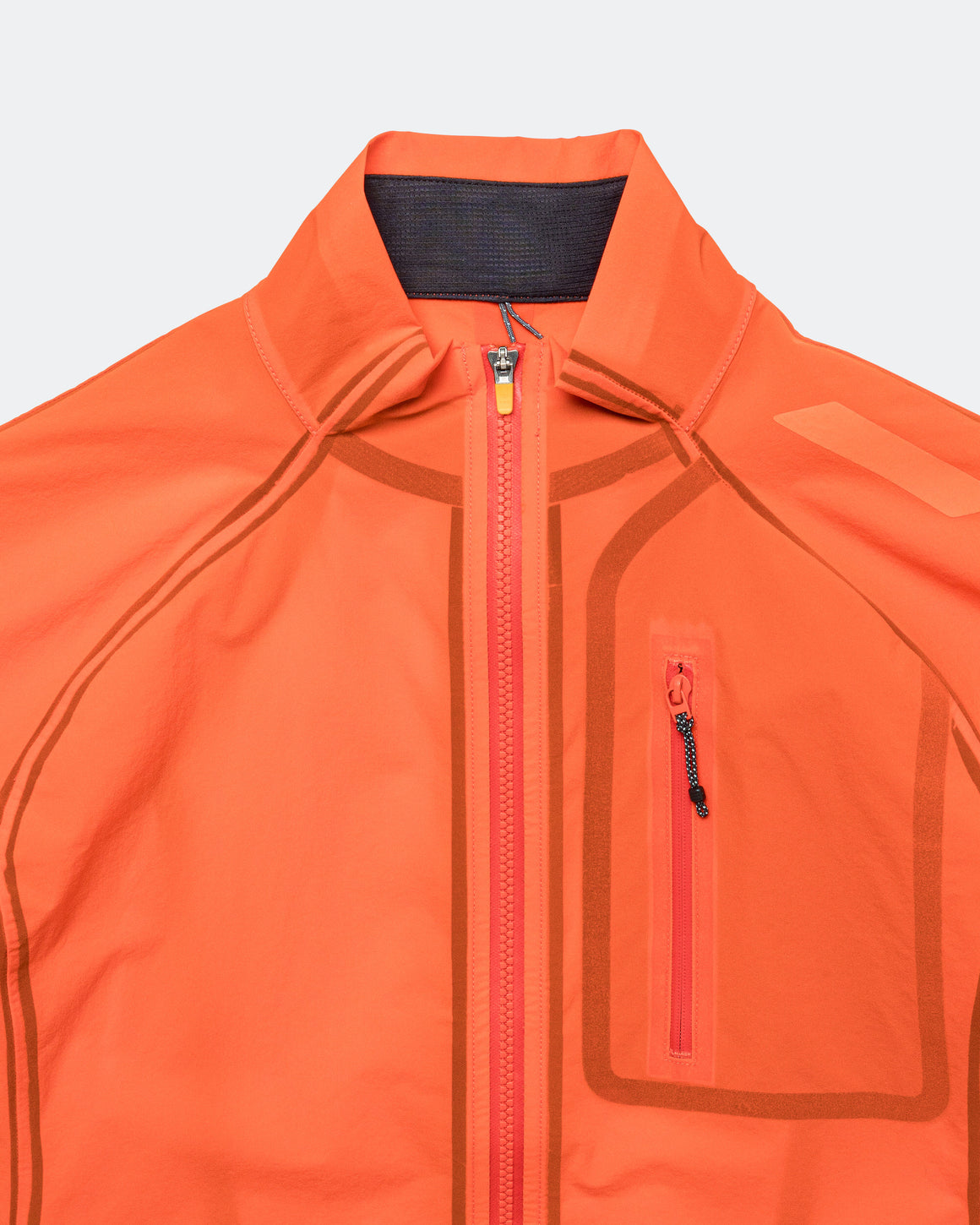Soar - Womens Rainout Shell - Orange - Up There Athletics