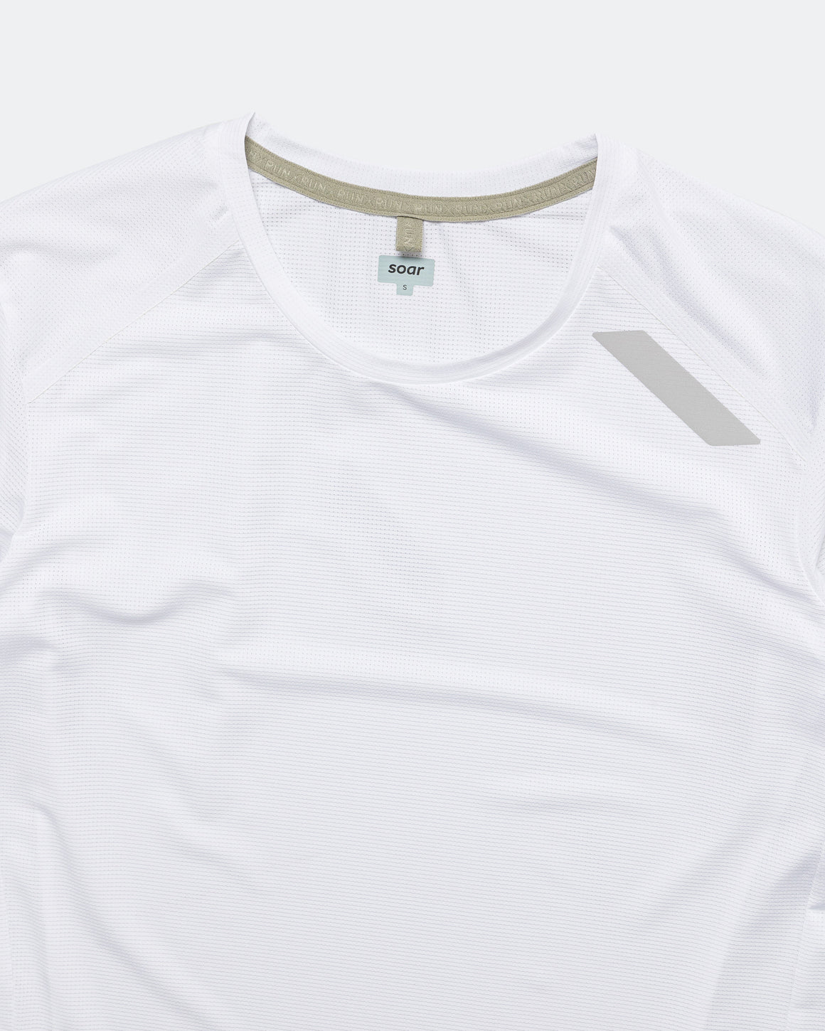Soar - Womens Tech T - White - Up There Athletics