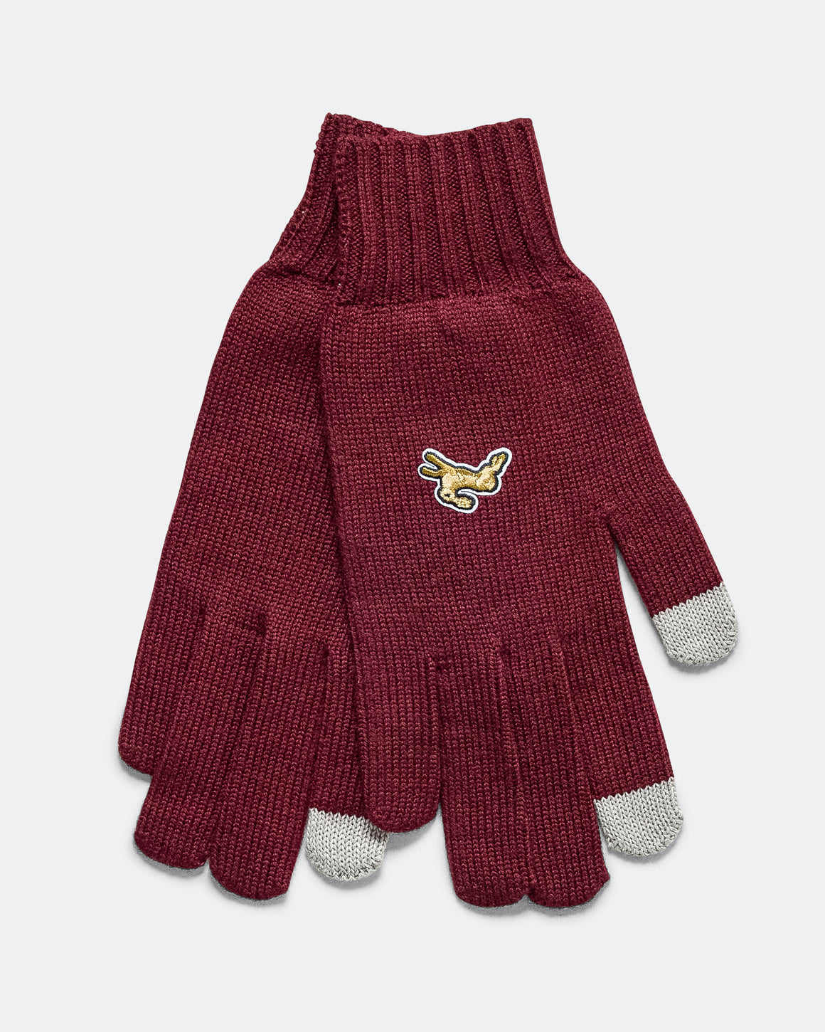 Tracksmith - Harrier Gloves - Berry - Up There Athletics