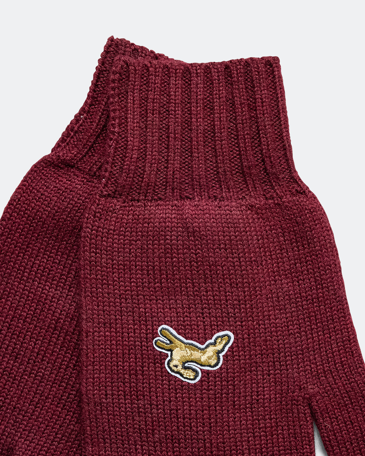 Tracksmith - Harrier Gloves - Berry - Up There Athletics