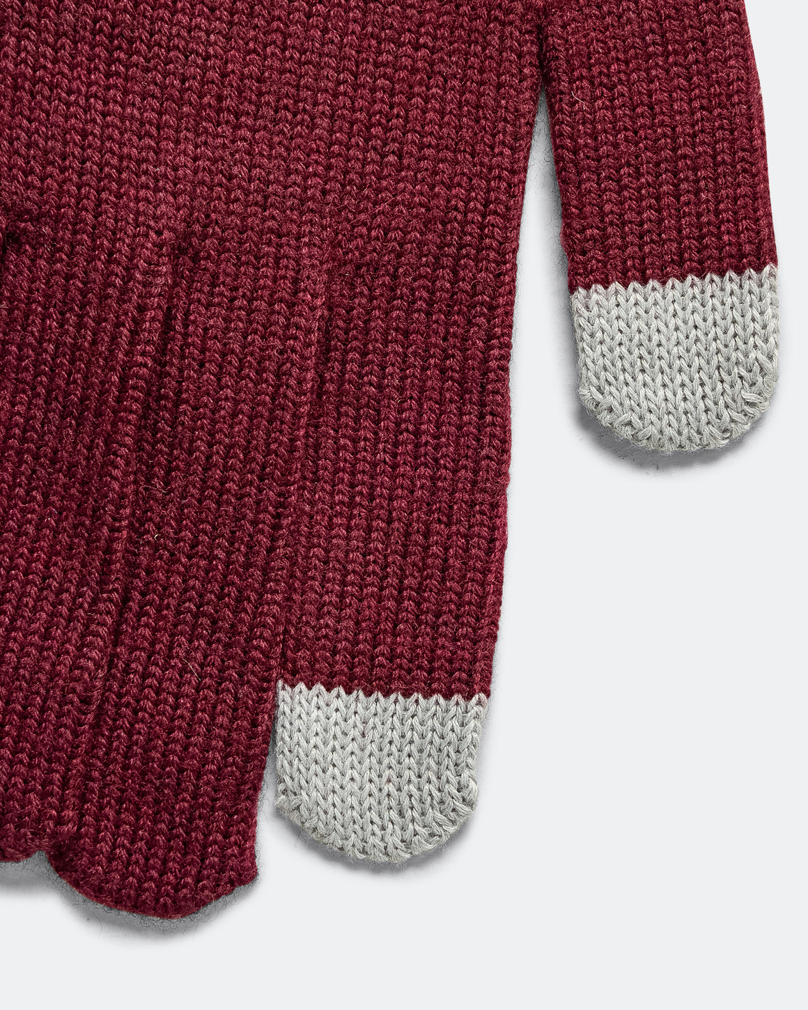 Tracksmith - Harrier Gloves - Berry - Up There Athletics