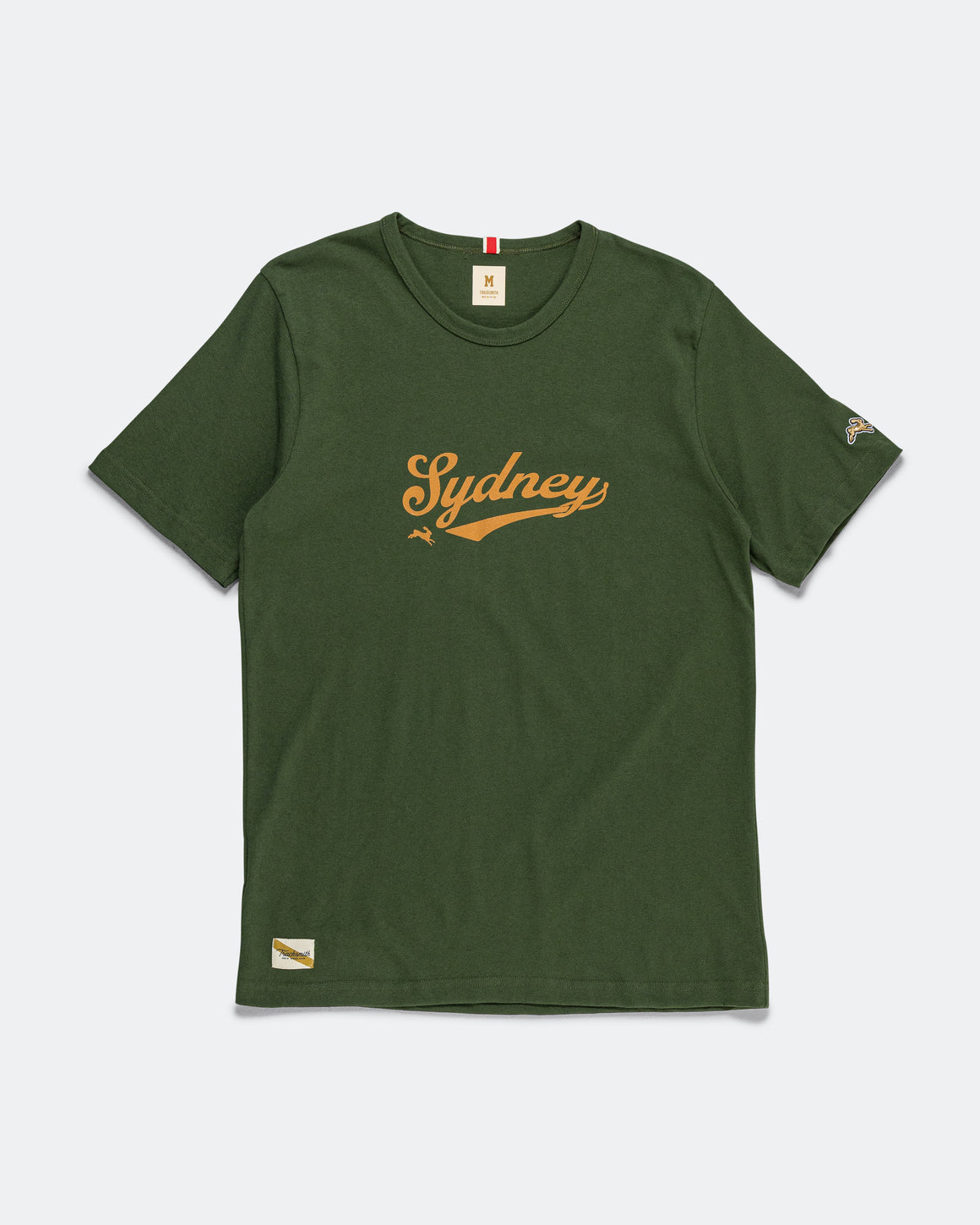 Tracksmith - Grayboy Tee - Sydney 2026 - Forest - Up There Athletics