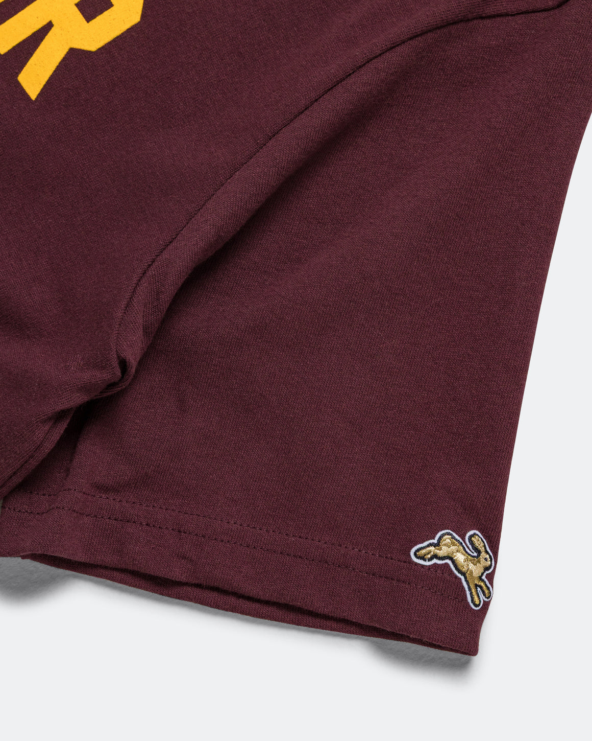 Tracksmith - Greyboy Tee - Amateur - Wine/Yellow - Up There Athletics