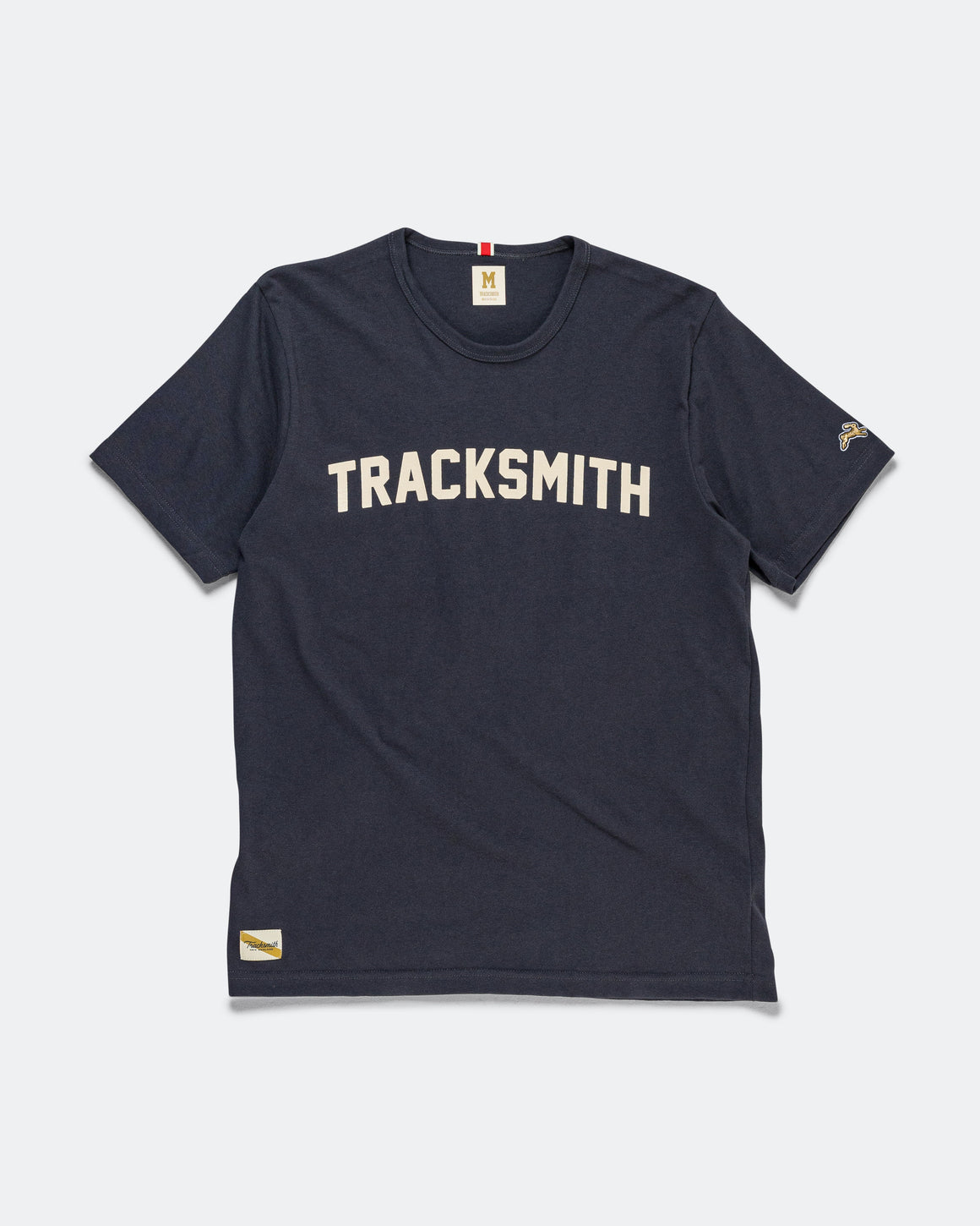 Tracksmith - Greyboy Tee - Tracksmith - Navy/Ivory - Up There Athletics