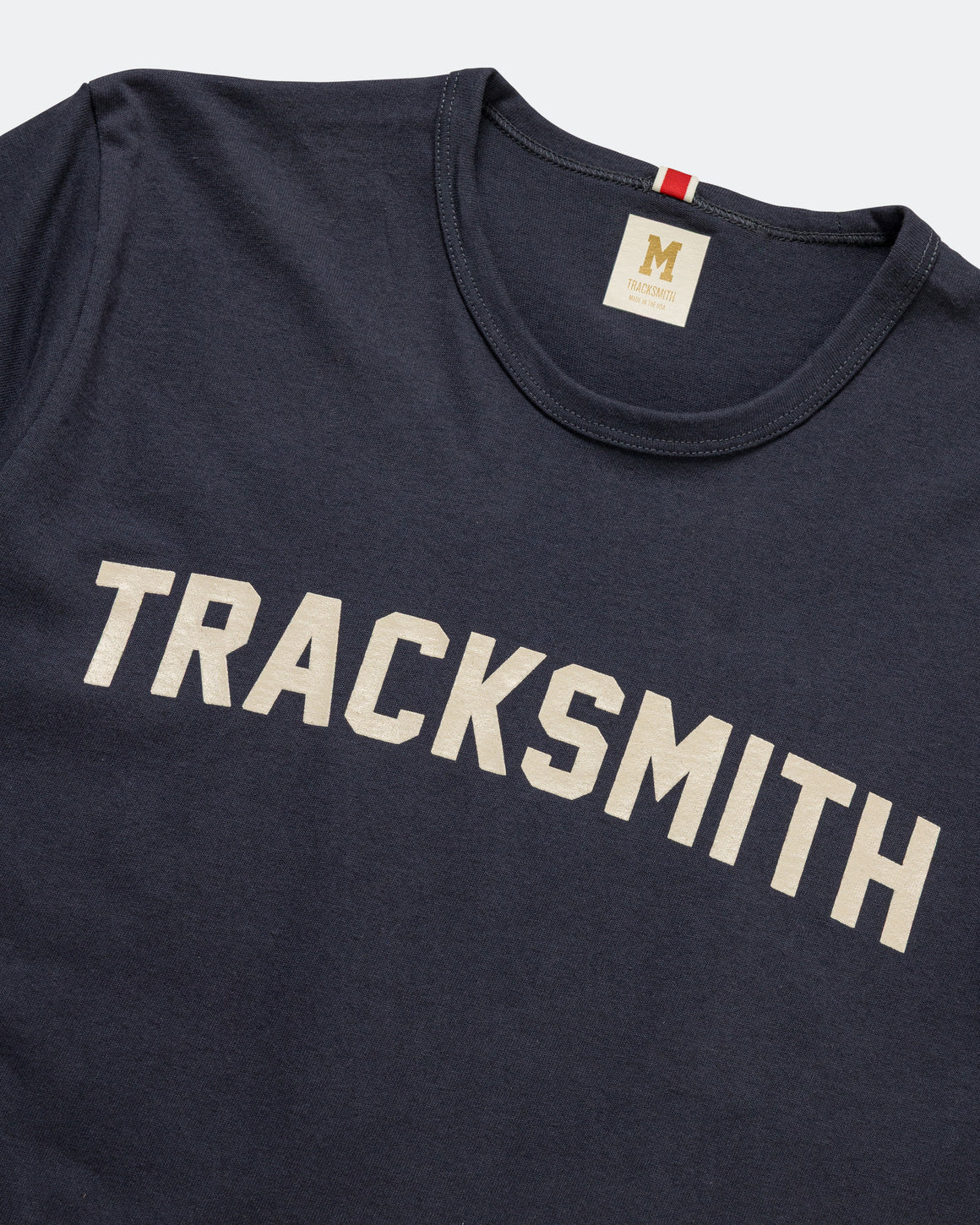 Tracksmith - Greyboy Tee - Tracksmith - Navy/Ivory - Up There Athletics