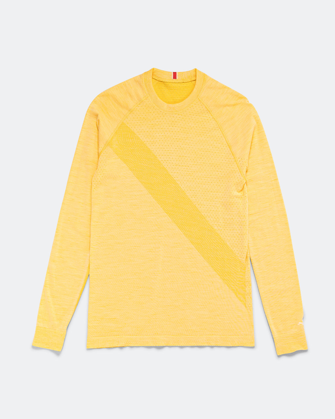 Tracksmith - Mens Brighton Base Layer - Cornsilk - Up There Athletics