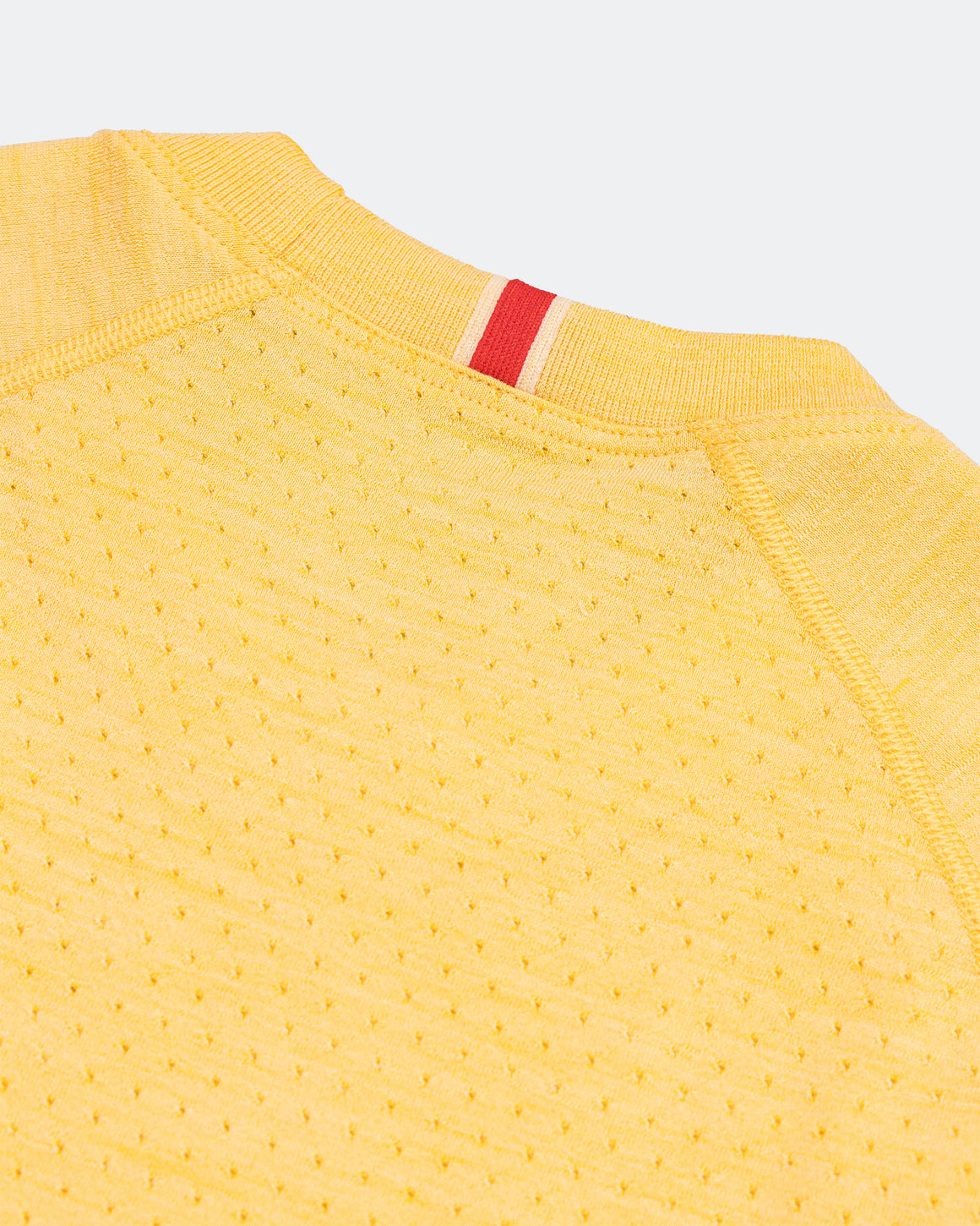 Tracksmith - Mens Brighton Base Layer - Cornsilk - Up There Athletics