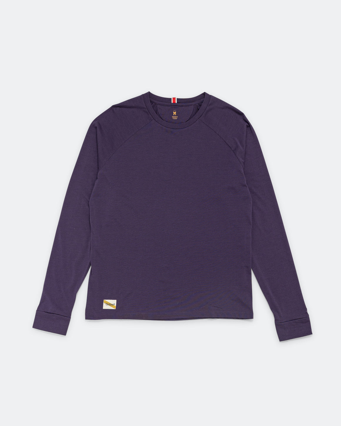 Tracksmith - Mens Harrier Long Sleeve - Purple Velvet - Up There Athletics