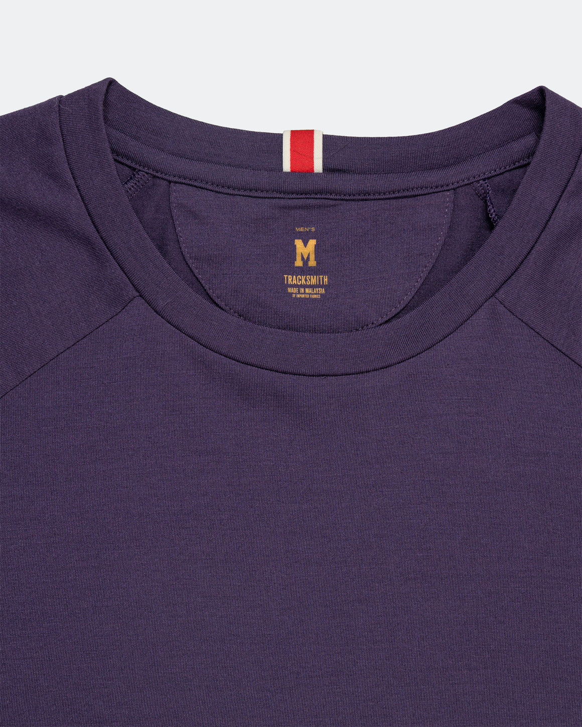 Tracksmith - Mens Harrier Long Sleeve - Purple Velvet - Up There Athletics