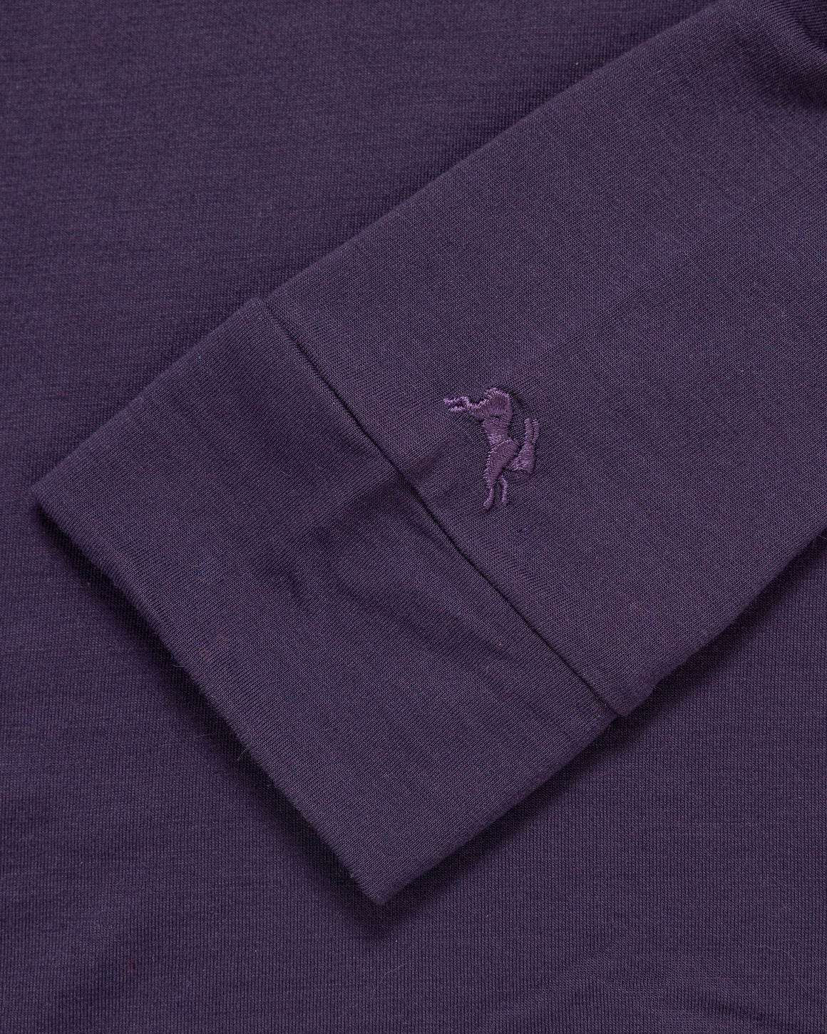 Tracksmith - Mens Harrier Long Sleeve - Purple Velvet - Up There Athletics