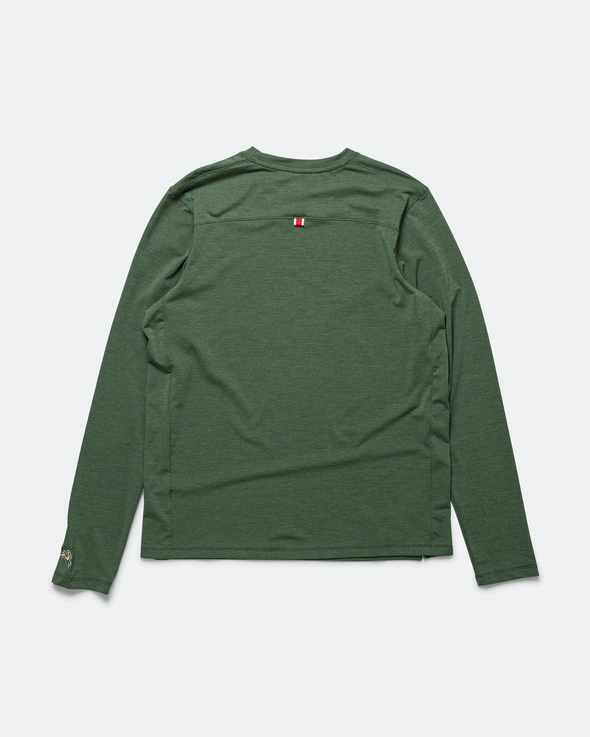 Tracksmith - Mens Session Long Sleeve - Emerald - Up There Athletics