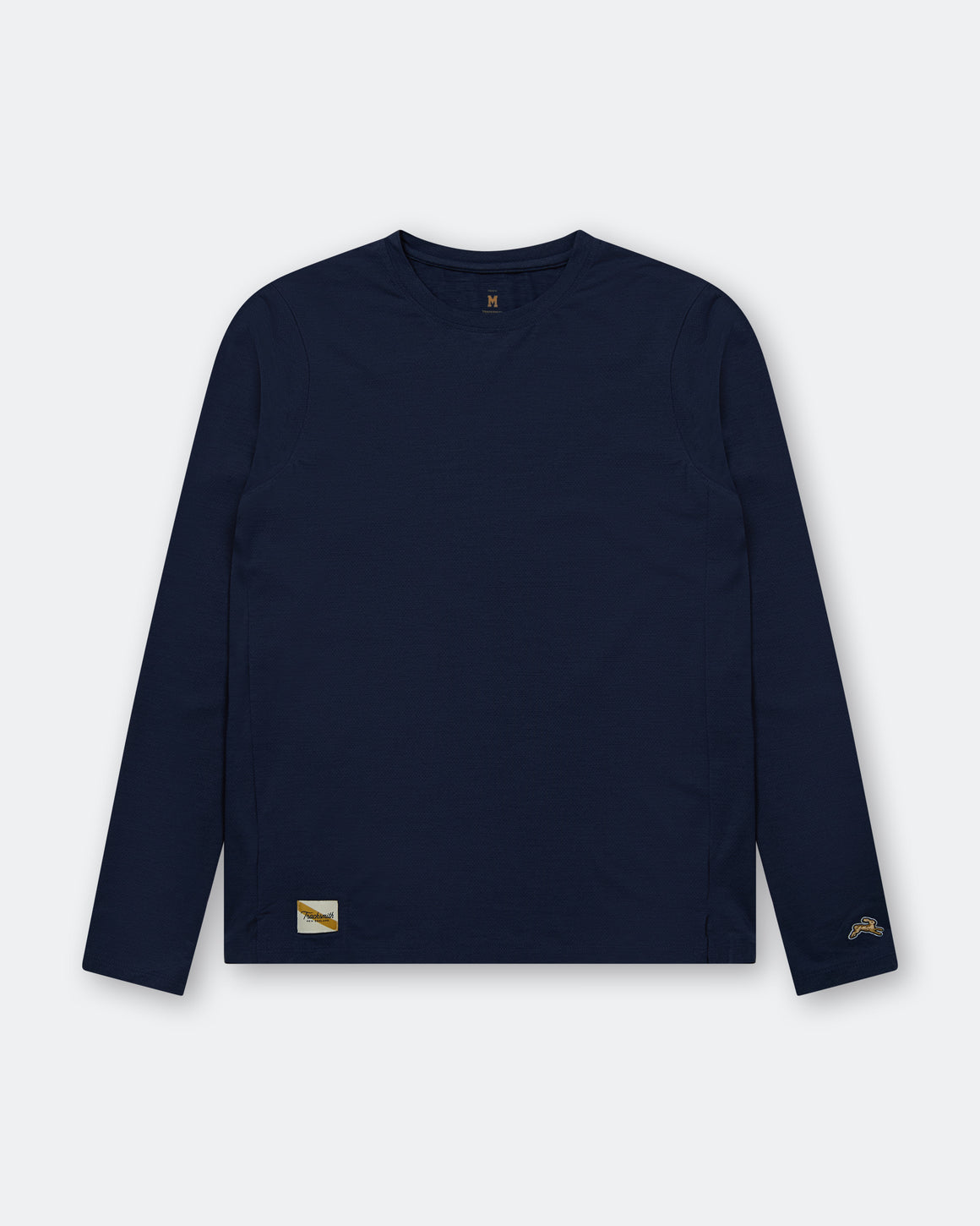 Tracksmith - Mens Session Long Sleeve - Navy - Up There Athletics