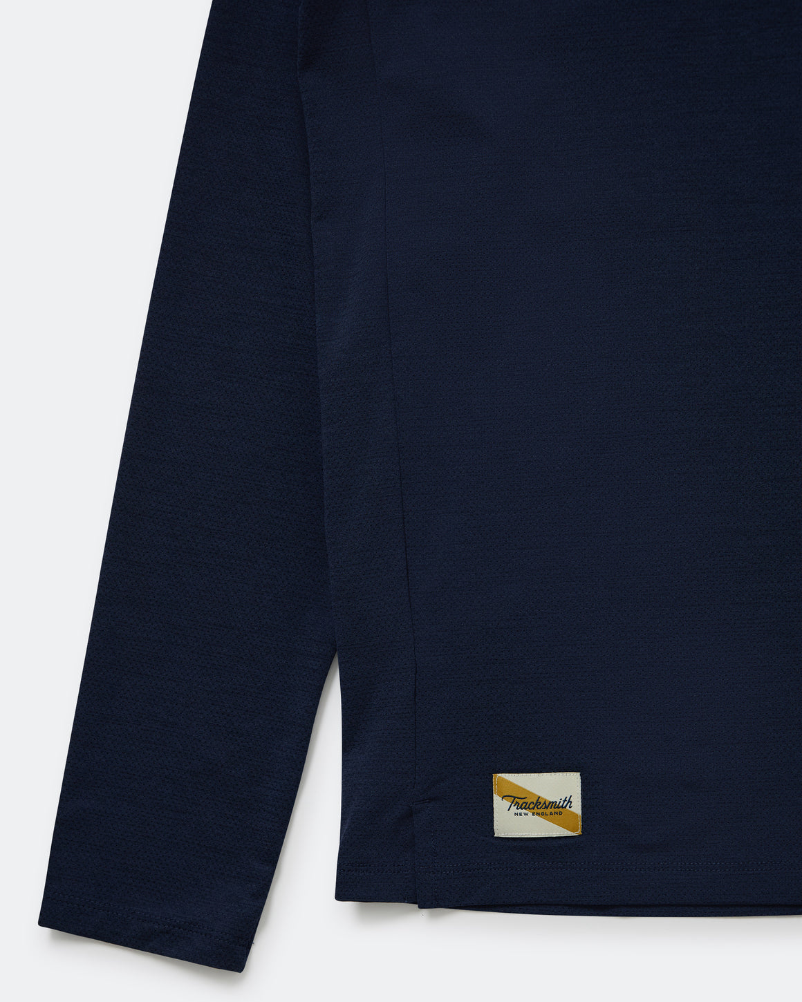 Tracksmith - Mens Session Long Sleeve - Navy - Up There Athletics
