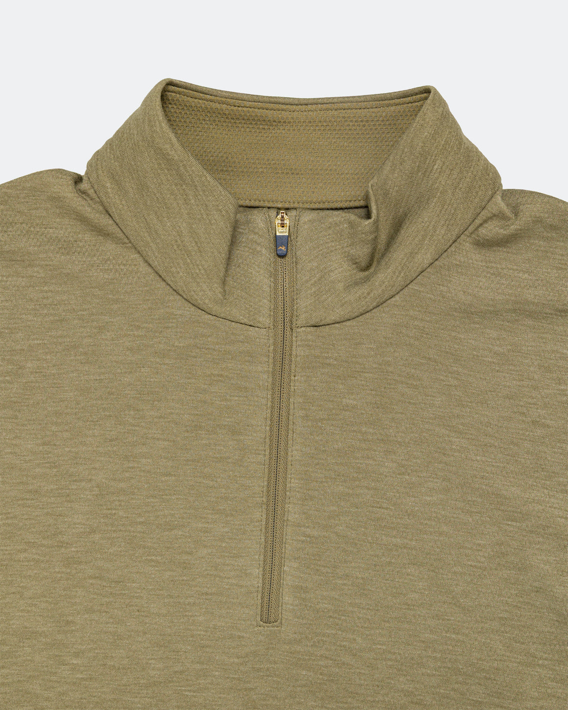 Tracksmith - Mens Session Quarter Zip - Aloe - Up There Athletics