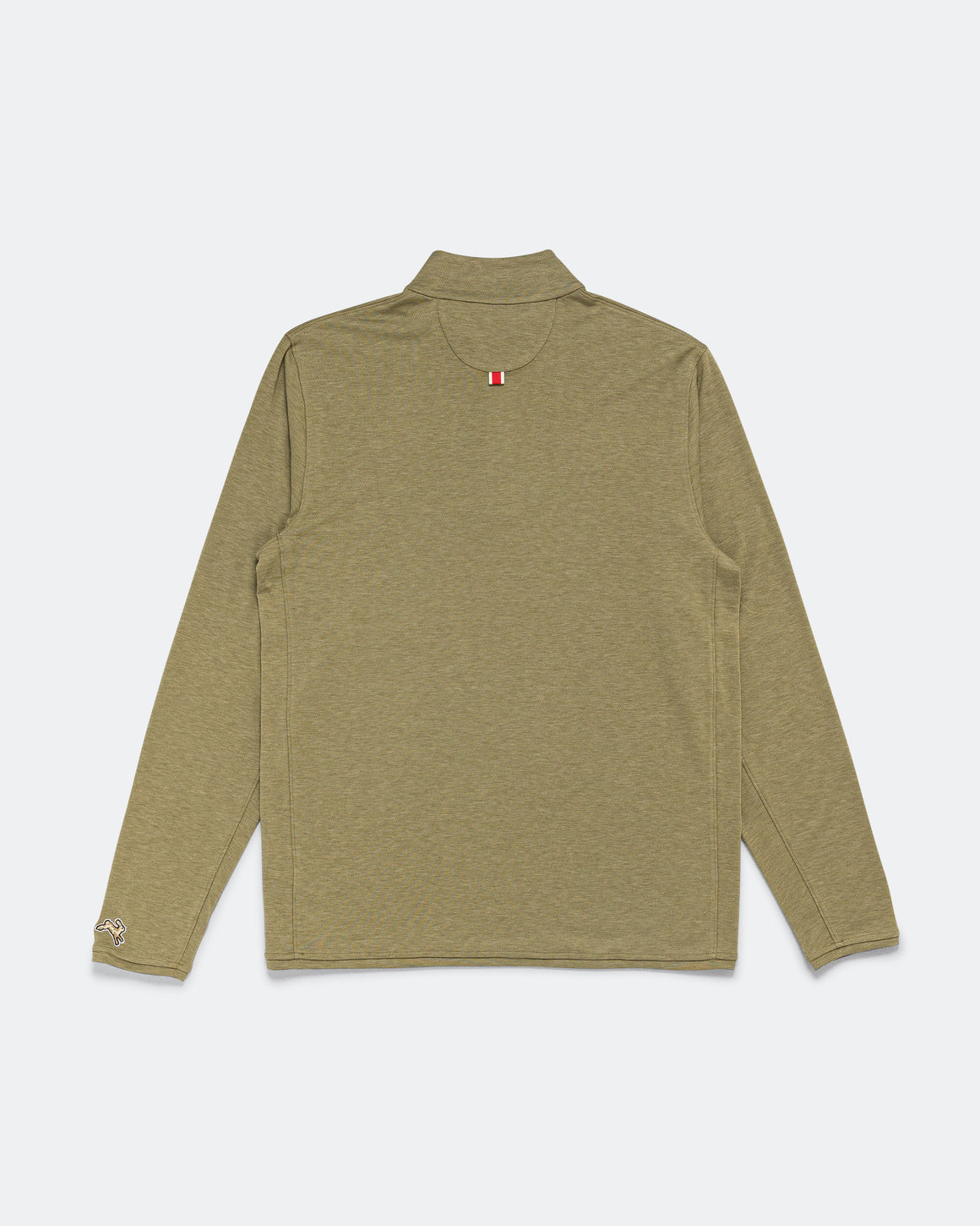 Tracksmith - Mens Session Quarter Zip - Aloe - Up There Athletics