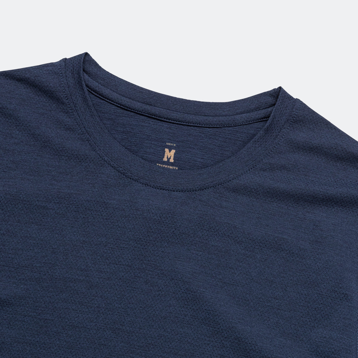 Tracksmith - Mens Session Tee - Navy - Up There Athletics